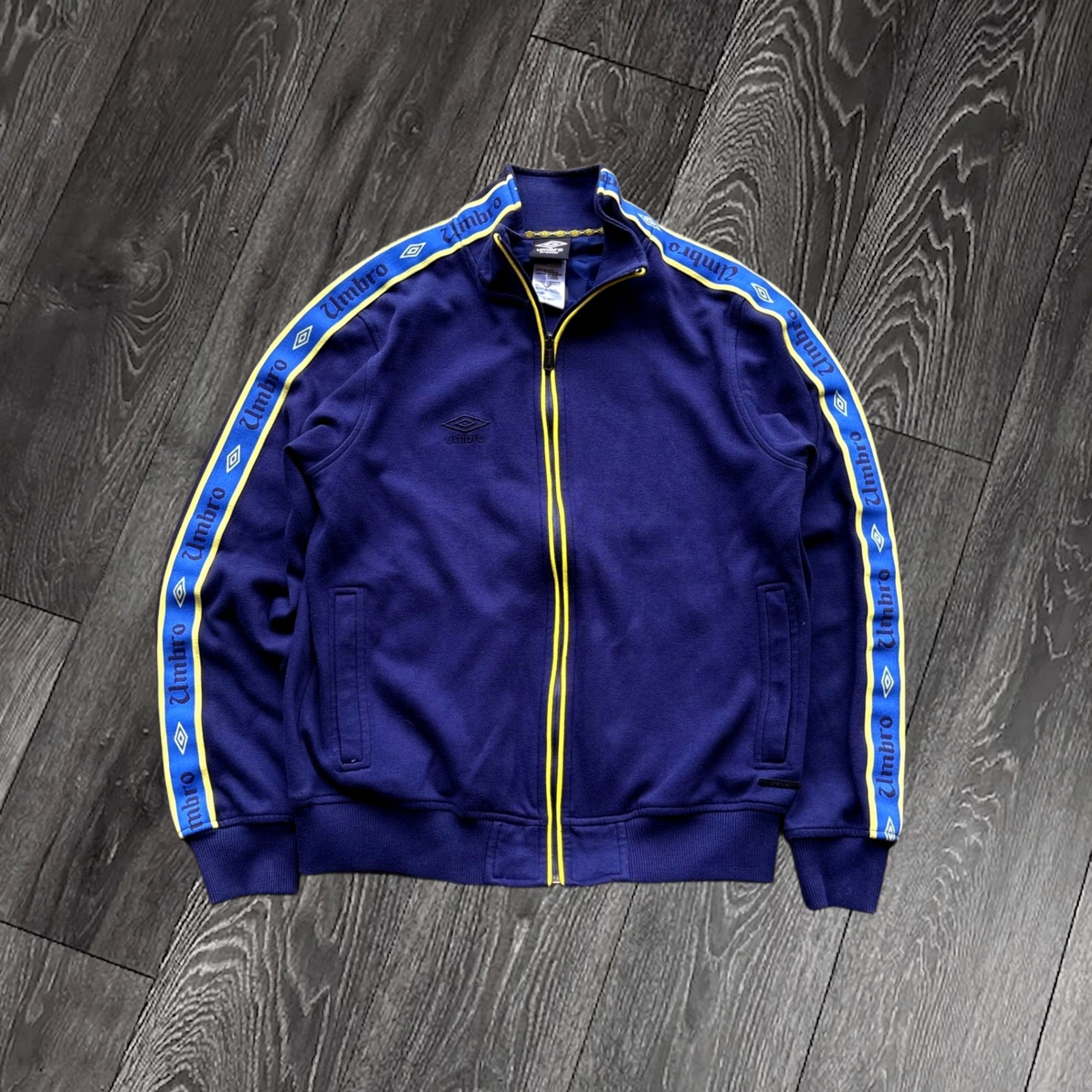Supreme × Umbro Supreme Umbro Track Jacket Navy Medium | Grailed