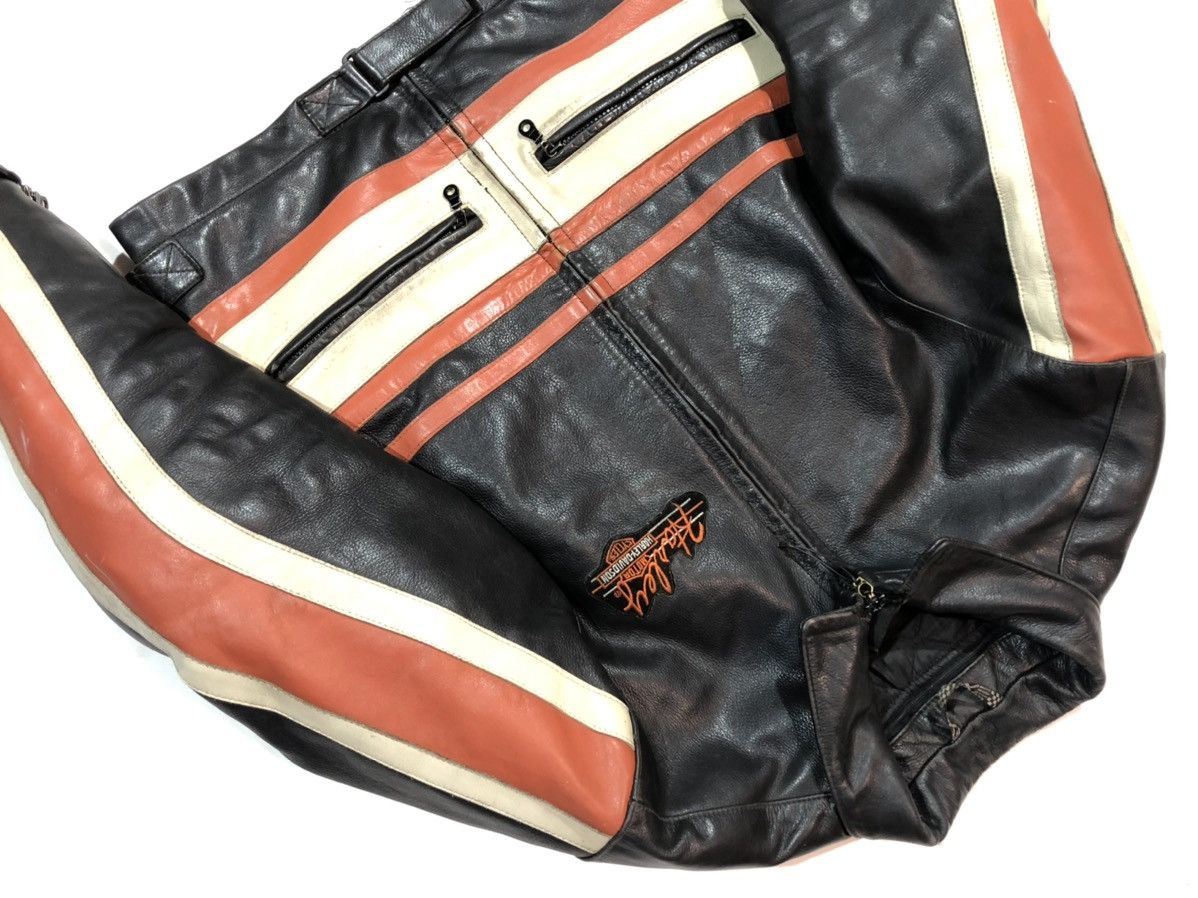 Dainese × Harley Davidson × Honda Spidi Harley Davidson Moto Motorcycle leather jacket Racing Size US M / EU 48-50 / 2 - 10 Thumbnail