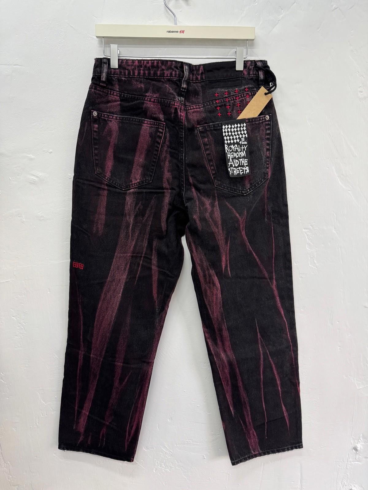 Ksubi new Ksubi mens denim jeans anti k gray black refrakt red 32 Size US 32 / EU 48 - 5 Thumbnail