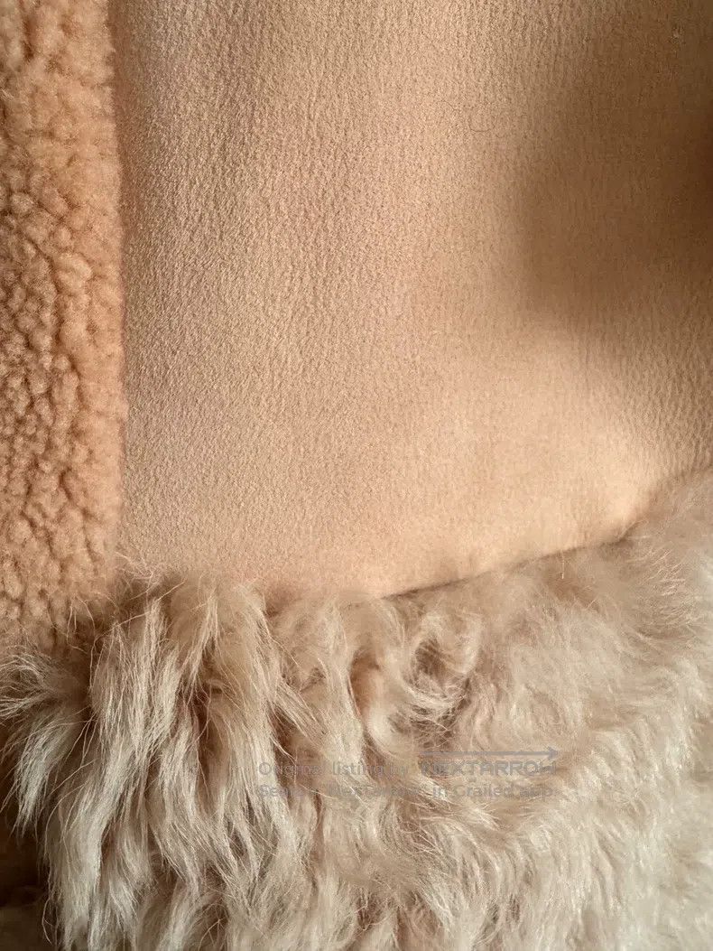 Valentino Valentino A short coat with nude pink fur Size S / US 4 / IT 40 - 6 Thumbnail