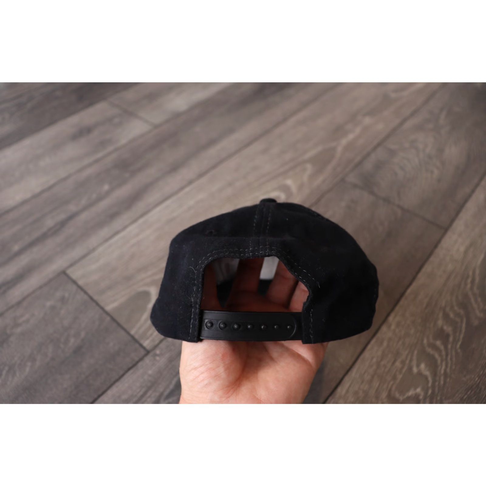 Star Wars VINTAGE STAR WARS STORM TROOPER SNAPBACK HAT CAP UNISEX ONE SIZE BLACK 90s LUCASFILM 1997 Cap01 Size ONE SIZE - 5 Thumbnail
