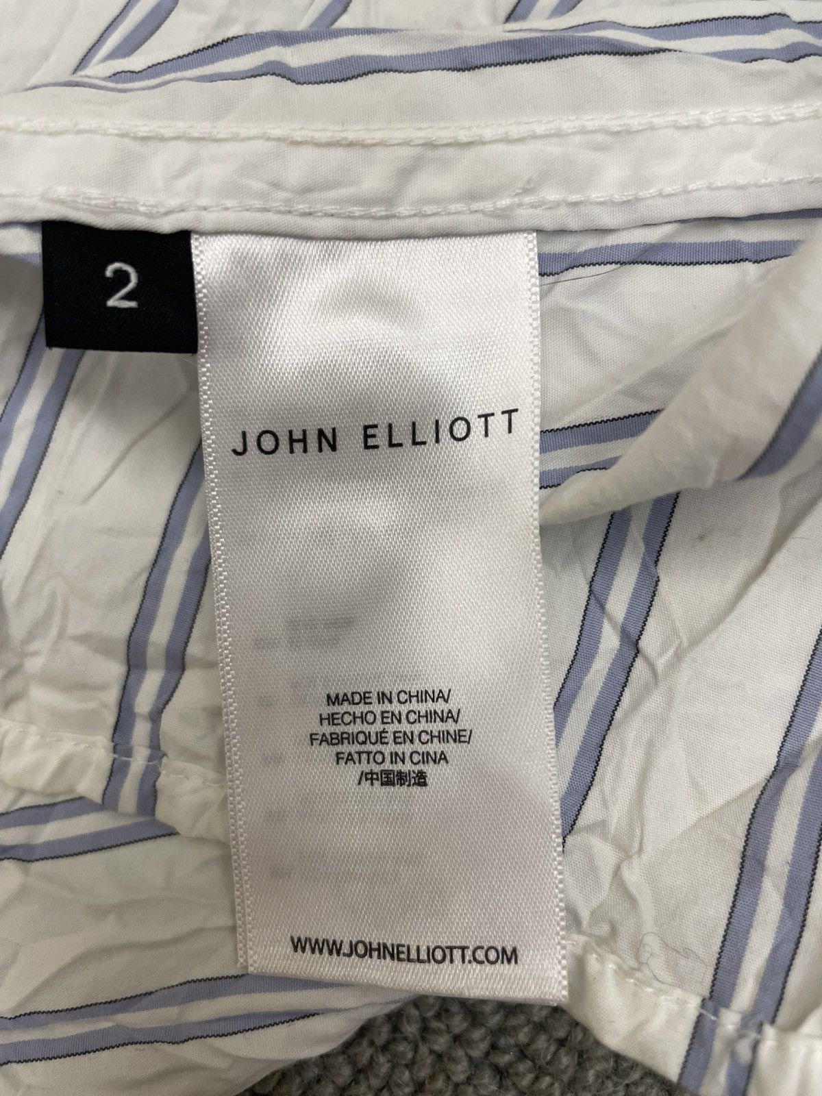 John Elliott John Elliott Crinkled Short Sleeve Shirt Size US M / EU 48-50 / 2 - 8 Thumbnail
