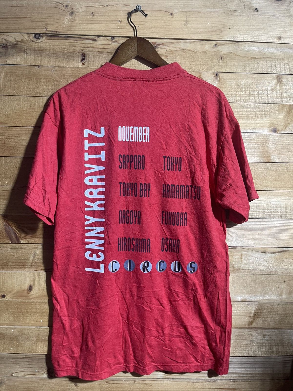 Band Tees Vintage lenny kravitz circus tshirt Size US L / EU 52-54 / 3 - 2 Thumbnail