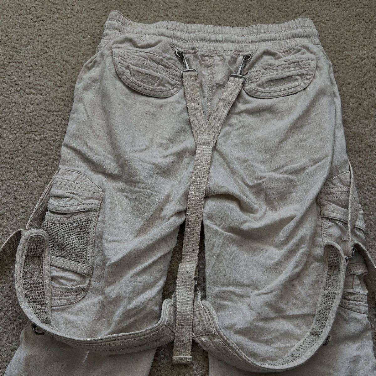 Beauty Beast × If Six Was Nine × Le Grande Bleu (L.G.B.) Goa Suspender Cargos Size US 31 - 3 Thumbnail