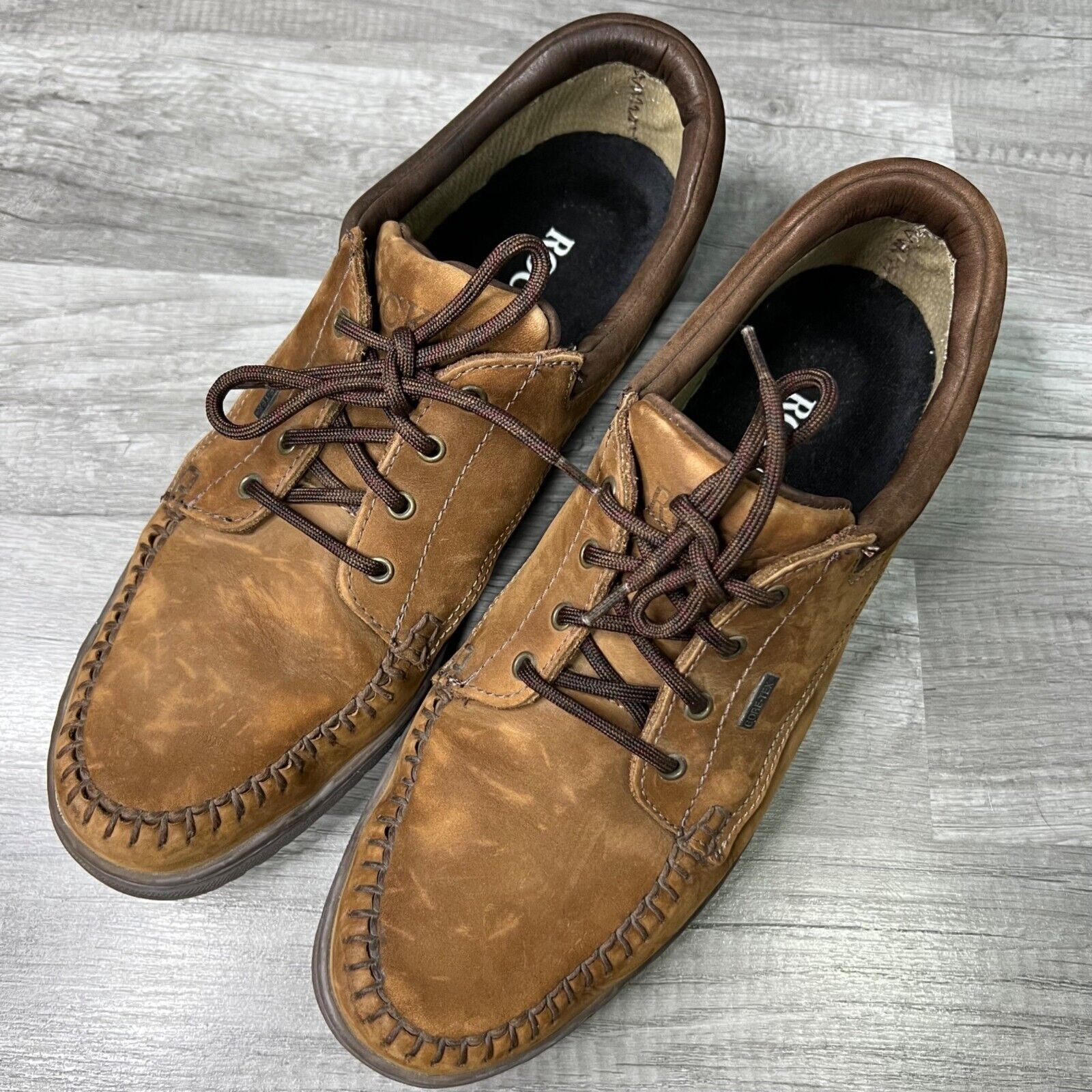 Rocky Boots Rocky Mens Gore-Tex Waterproof Suede Casual Hiking Shoes Size US 12 / EU 45 - 4 Thumbnail