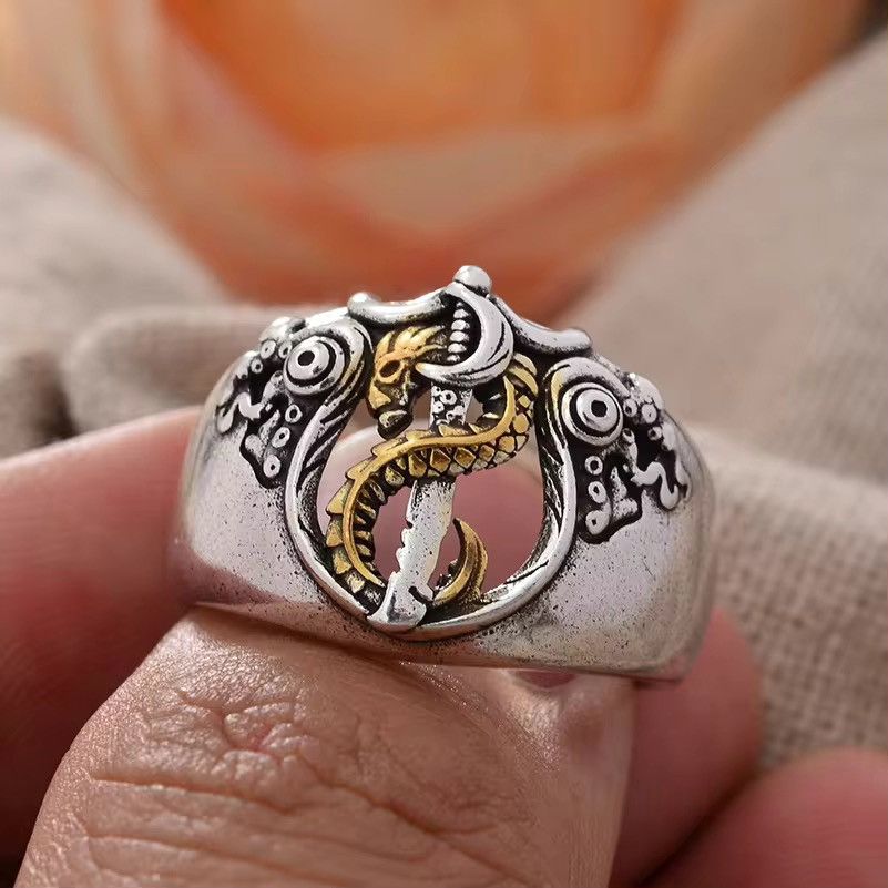 Jewelry × Vintage Vintage LOL Bill Givott Game Design Thai Silver Rong Size ONE SIZE - 1 Thumbnail