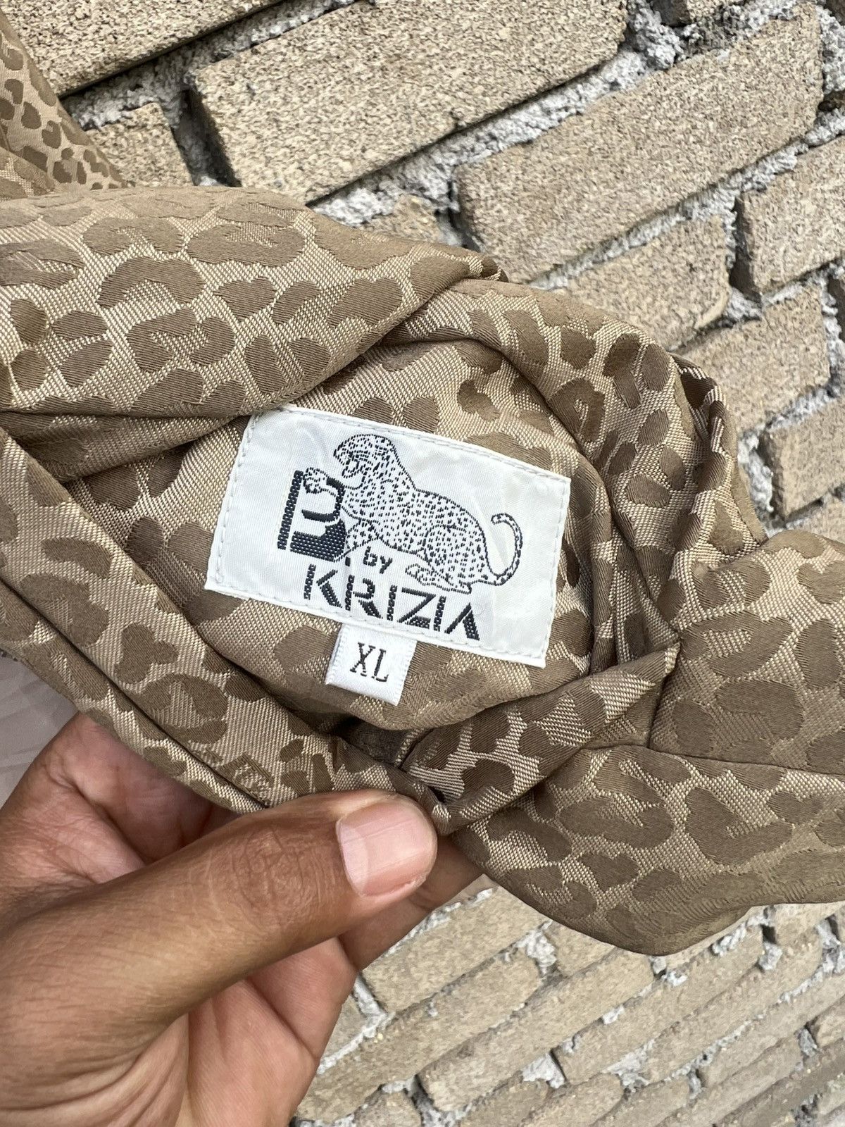 Krizia Krizia Leopard Fullprint Reversible Down Jacket Size XL / US 12-14 / IT 48-50 - 9 Thumbnail