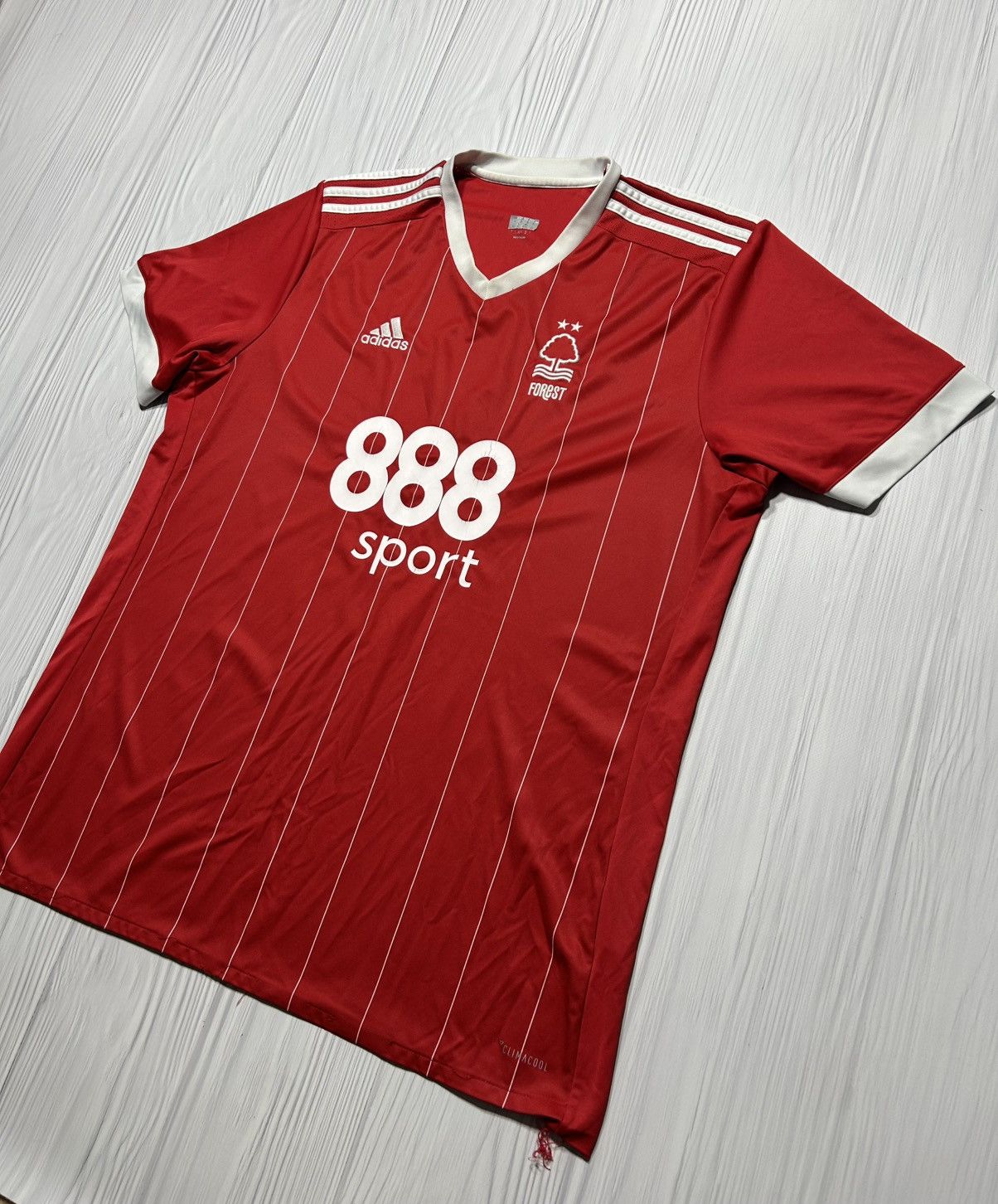 Adidas Nottingham Forest 2017-18 #19 ZANA Home Soccer Jersey XL Size US XL / EU 56 / 4 - 3 Thumbnail