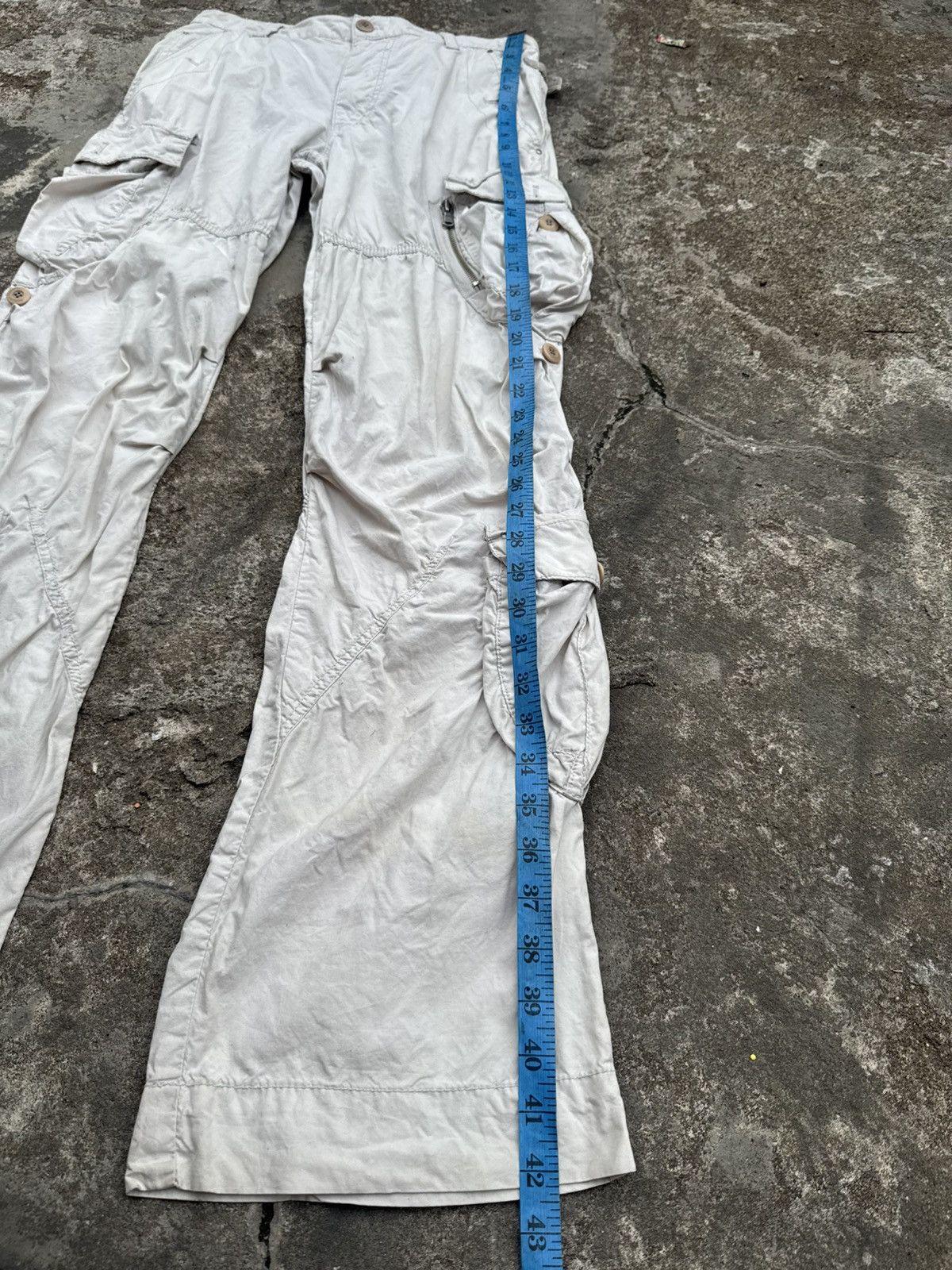 GOA Flared Pilot Cargo Multi Pocket Codes Combine Lgb styled Size US 30 / EU 46 - 3 Thumbnail