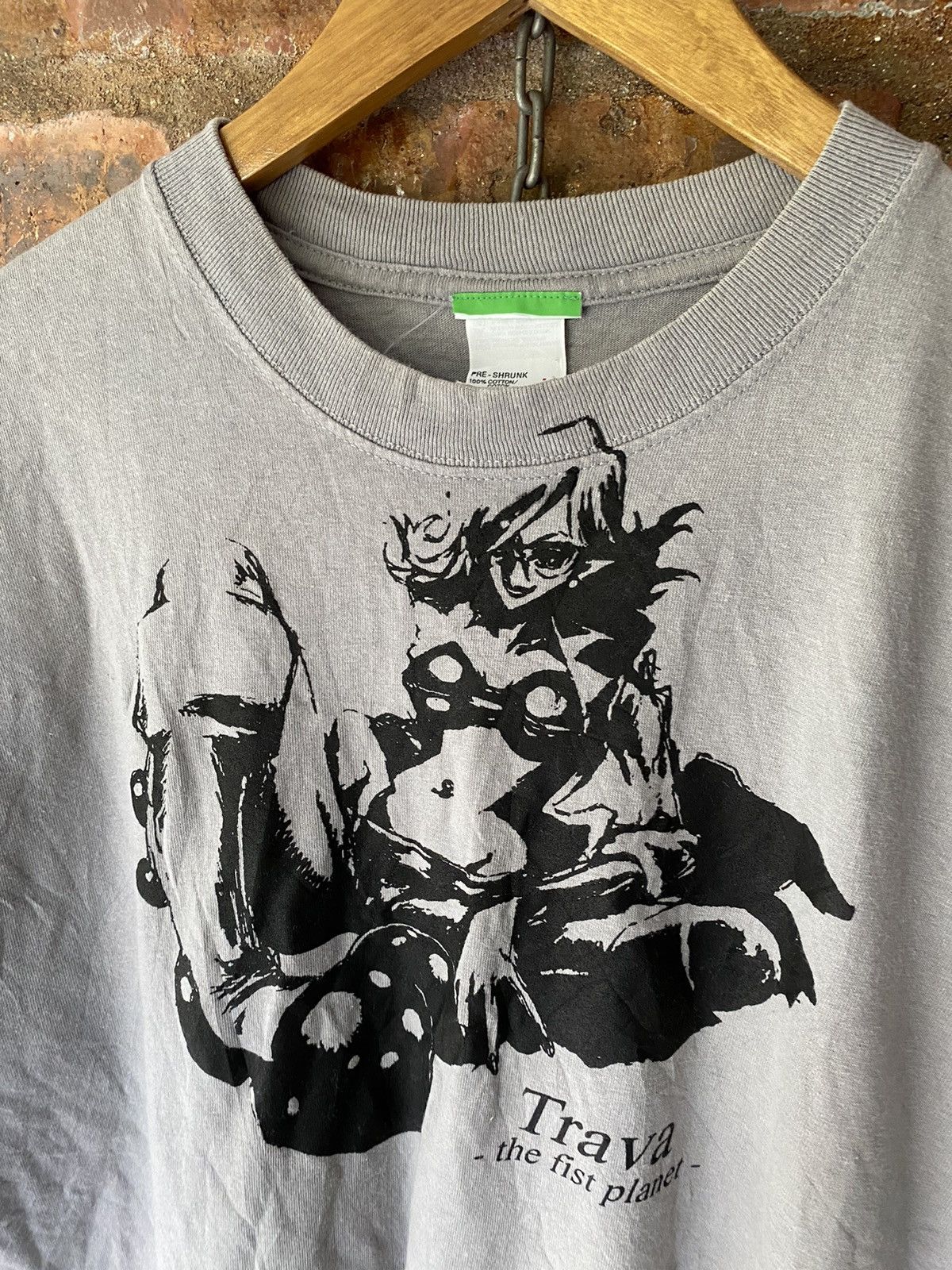Anime 🔥RARE🔥2002 Trava the fist planet cyberpunk anime Japan akira Size US L / EU 52-54 / 3 - 3 Thumbnail
