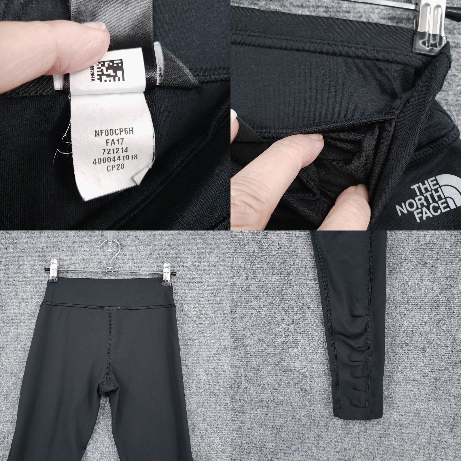 The North Face The North Face Leggings Women XS Black Ankle Mid Rise Athletic Active Outdoor Yoga Hiking Running Gym & Training Womens XS Black Leggings Size 26" / US 2 / IT 38 - 9 Thumbnail