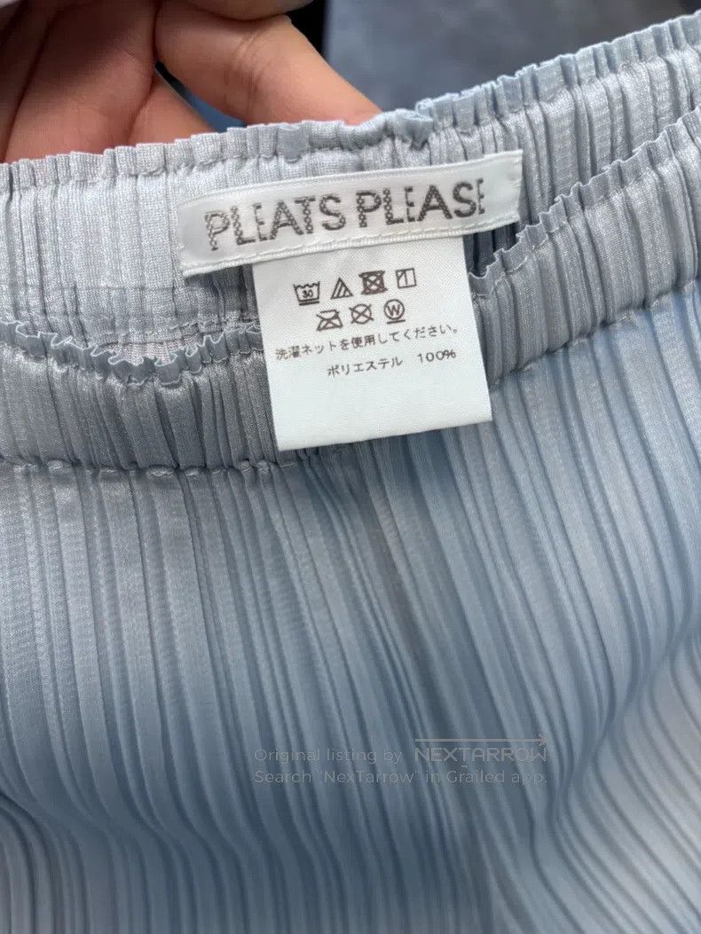 Issey Miyake Issey Miyake Light Blue Pants Size 25" / US 0 / IT 36 - 3 Thumbnail