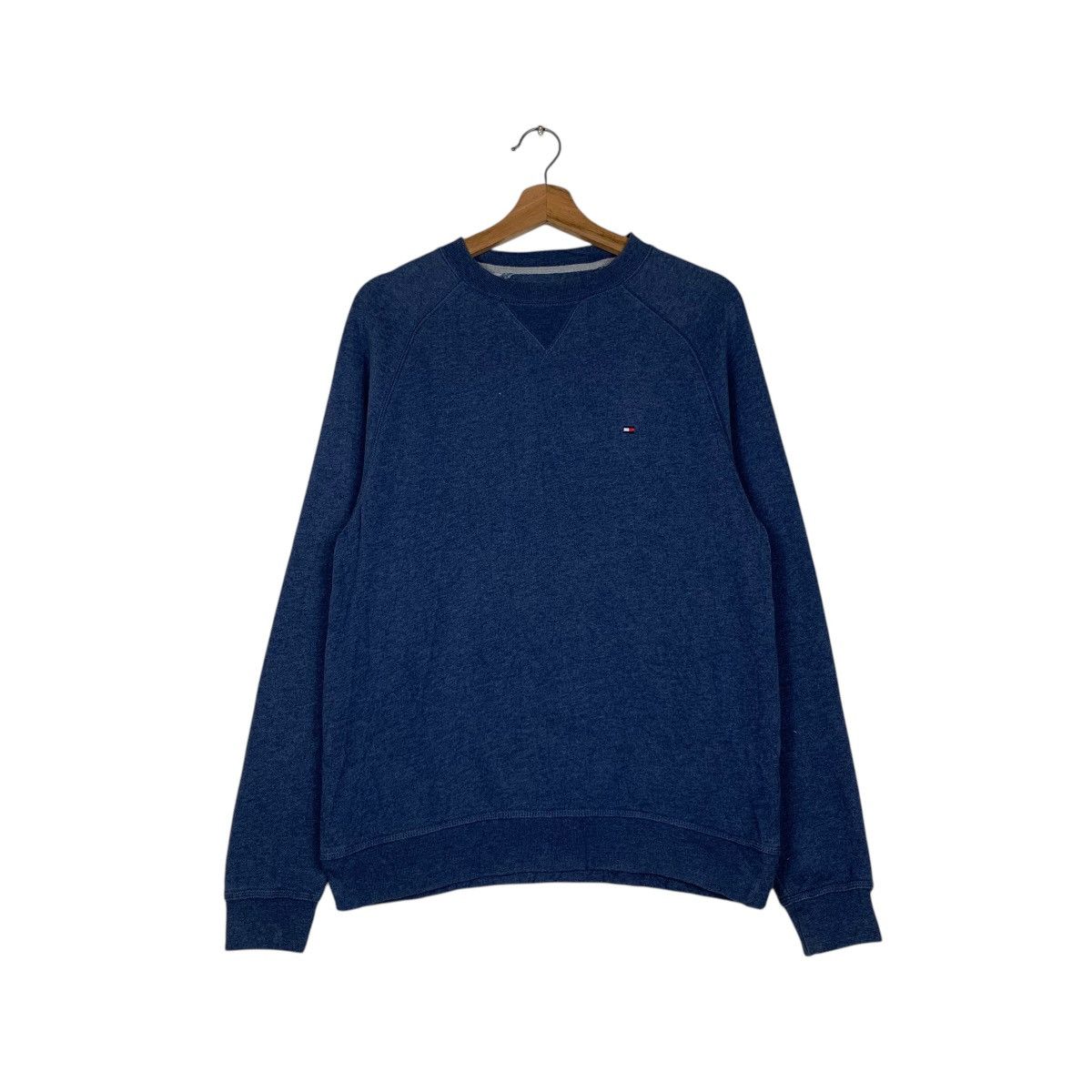 Tommy Hilfiger TOMMY HILFIGER Embroidery Small Logo Sweatshirt #1502-C67 Size US S / EU 44-46 / 1 - 1 Thumbnail
