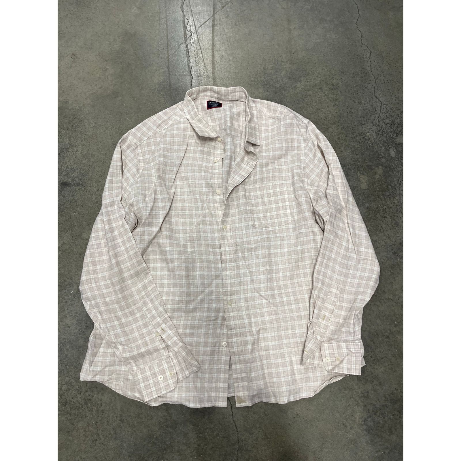UNTUCKit UNTUCKit Shirt Mens Size XXXL beige Size US XXL / EU 58 / 5 - 1 Thumbnail