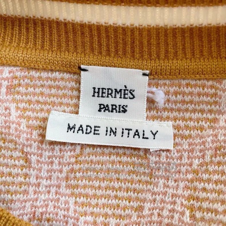 Hermes Hermes Knitted long sweater Size XS / US 0-2 / IT 36-38 - 5 Thumbnail