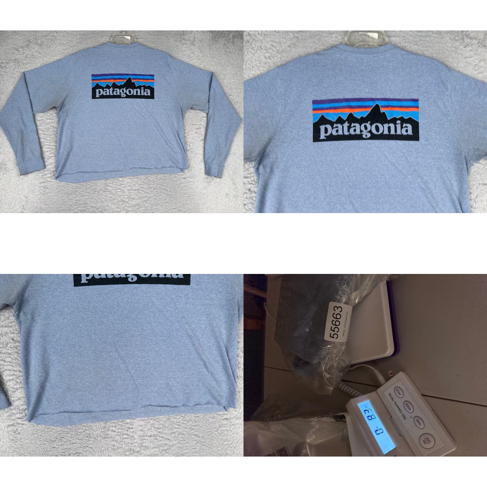 Patagonia Patagonia Shirt Men Large Blue Long Sleeve Crew Cotton Blend Distressed USA Size US L / EU 52-54 / 3 - 9 Thumbnail