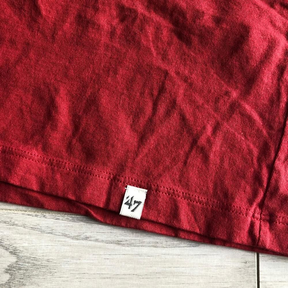 Designer 47 Red STL St Louis Short Sleeve Shirt Size S / US 4 / IT 40 - 2 Thumbnail
