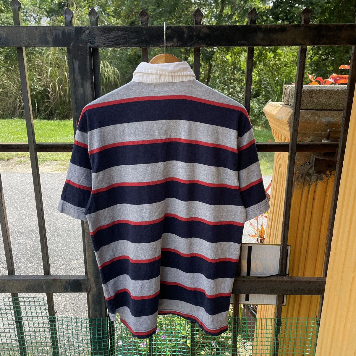 Pepsi × Vintage 🔥🔥Vintage 90s PEPSI Striped Polos Shirts Size US L / EU 52-54 / 3 - 2 Thumbnail