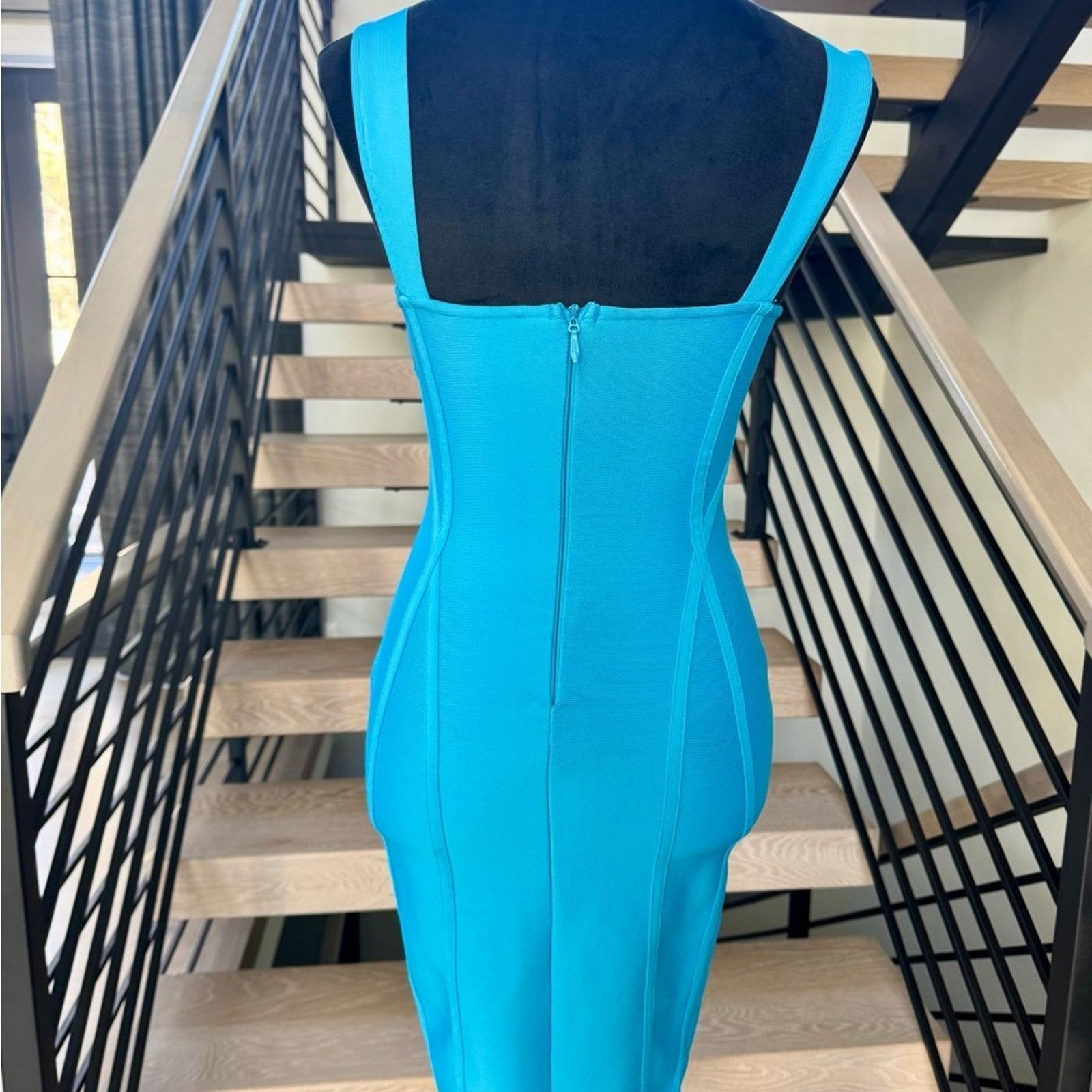 Other New Y2K Chic Blue Lace-Up Mini Dress size XS Size S / US 4 / IT 40 - 6 Thumbnail