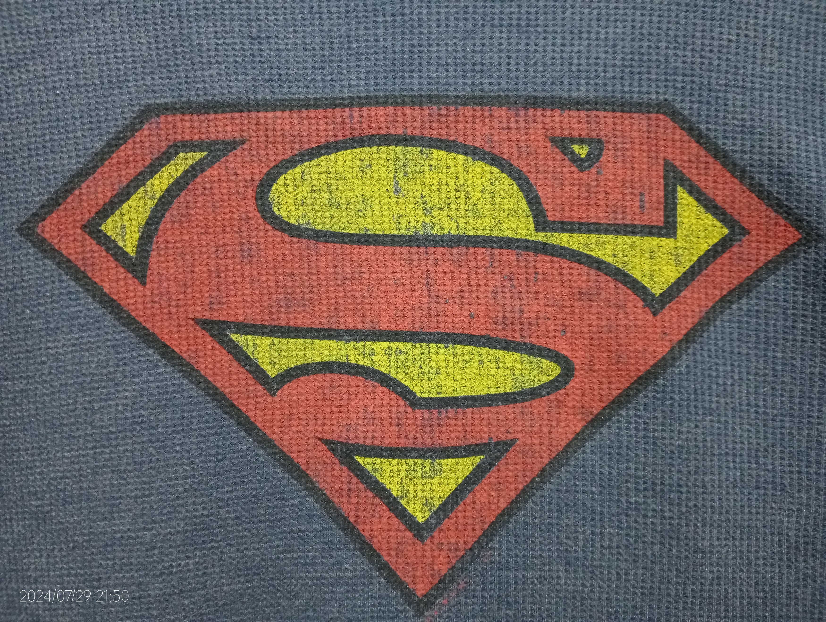 Cartoon Network Superman Big Logo Old Navy Collectabilitees L/S Tshirt Size US M / EU 48-50 / 2 - 5 Thumbnail