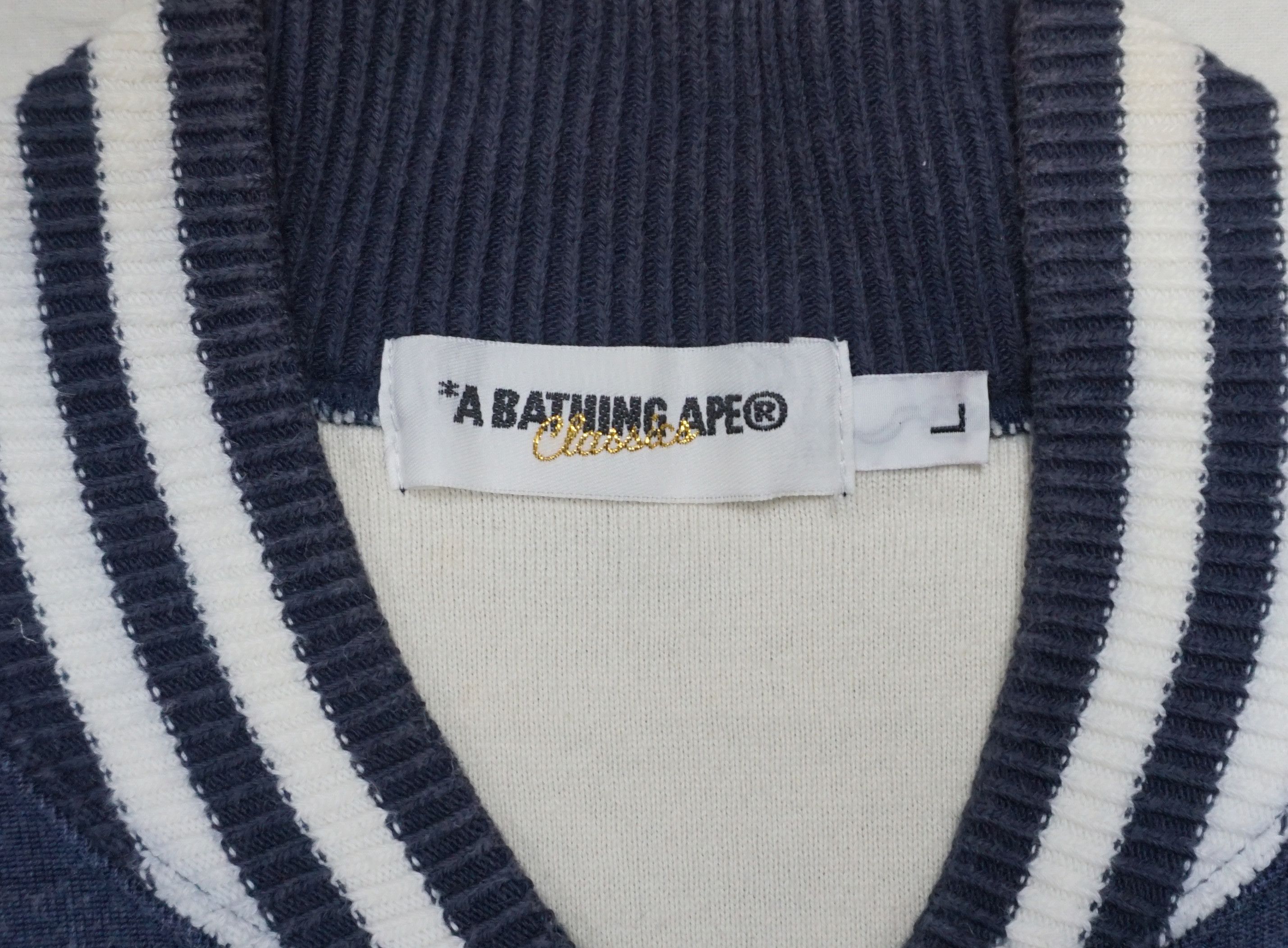 Bape × Vintage A Bathing Ape Classic Sweater 93 Size US L / EU 52-54 / 3 - 3 Thumbnail