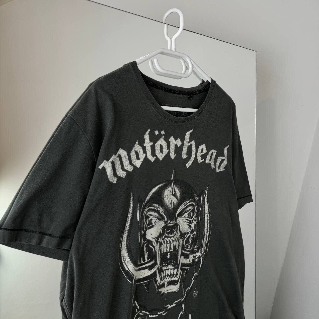 Band Tees Motörhead England T-shirt Vintage 2008 Rock Tee Over Print Size US XL / EU 56 / 4 - 2 Thumbnail