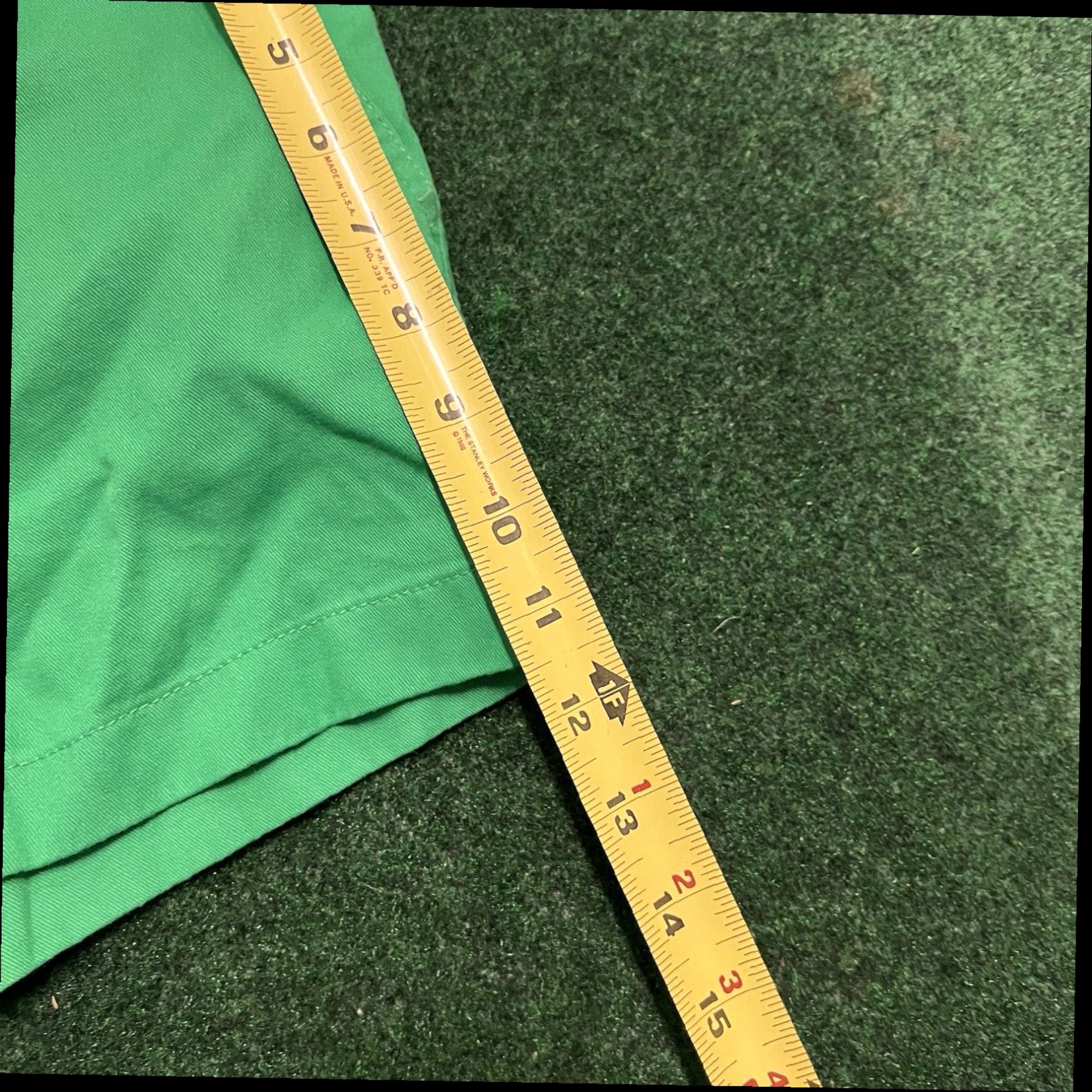 J.Crew J. Crew Chino Shorts Green 4.5" Inseam Size 8 32 In Waist Size 32" / US 10 / IT 46 - 5 Thumbnail