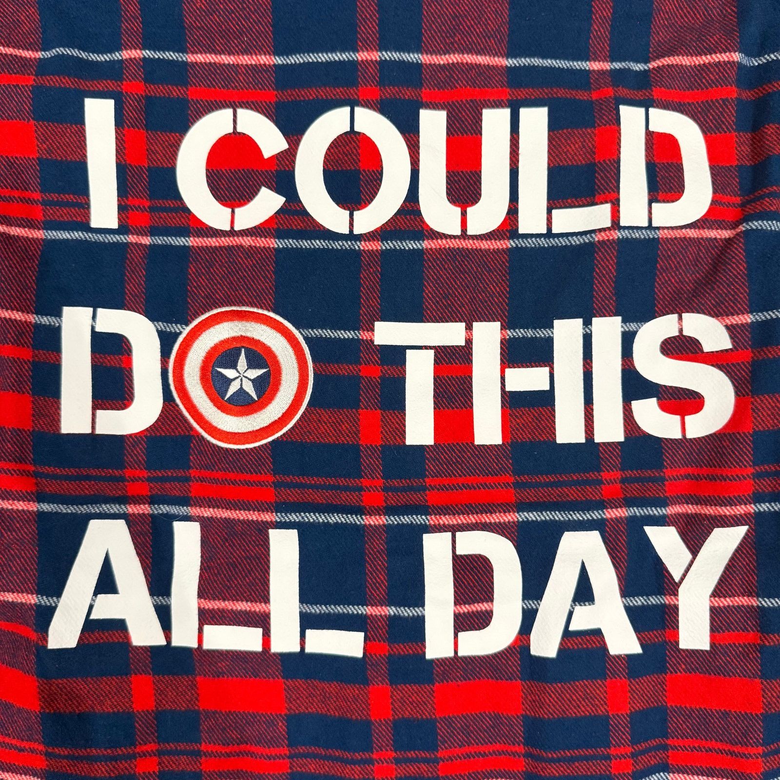 Disney Disney Marvel Captain America Flannel Shacket Size US S / EU 44-46 / 1 - 5 Thumbnail