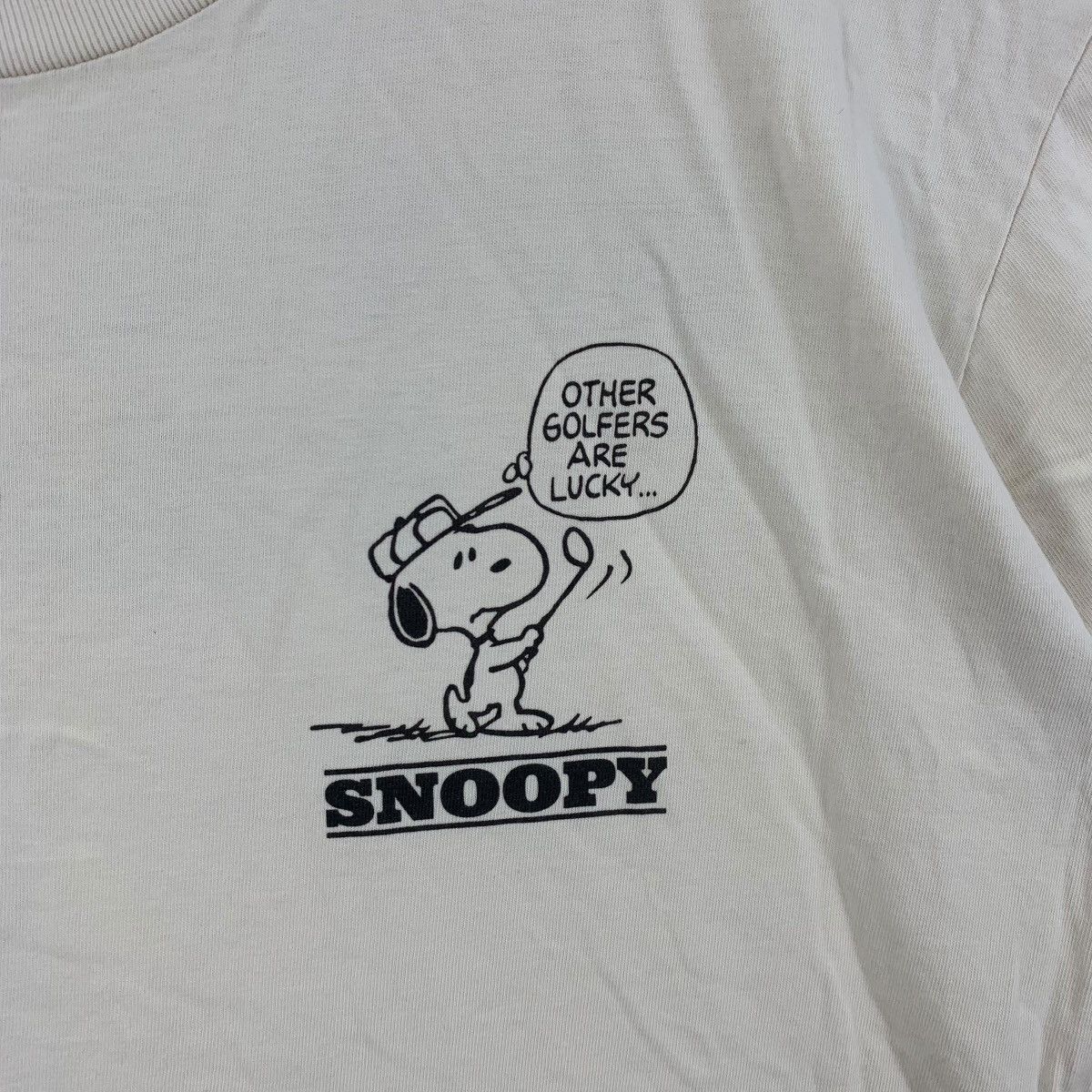 Peanuts × Uniqlo UNIQLO x SNOOPY Peanuts Woodstock Golf Tee Shirt Top Comic Size XL / US 12-14 / IT 48-50 - 5 Thumbnail