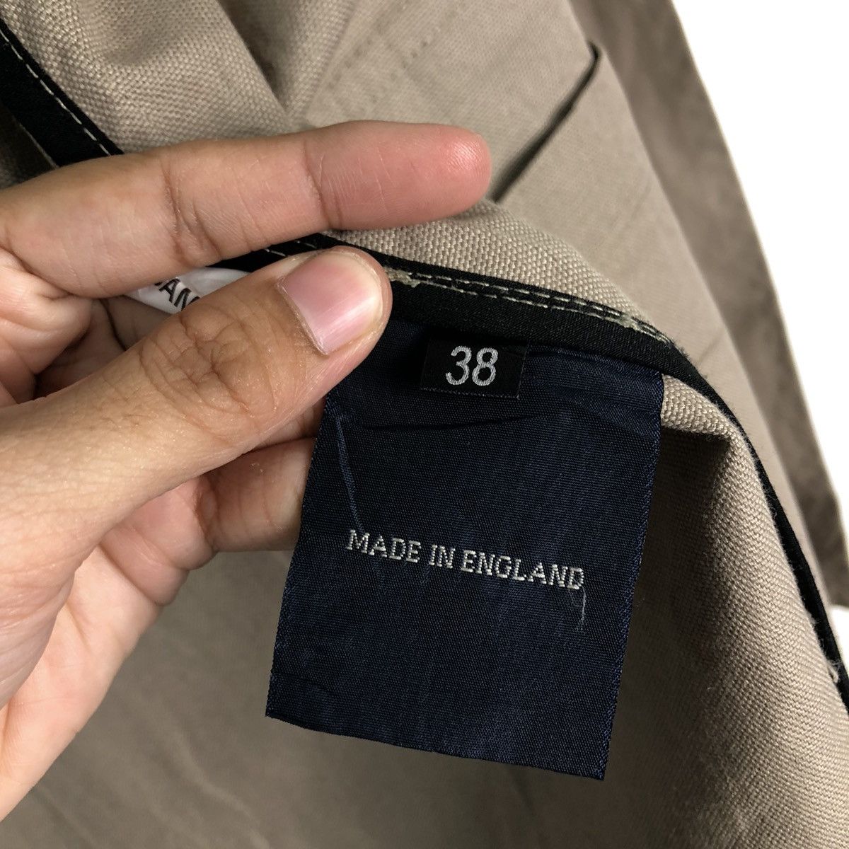 Vintage 🔥Vintage Wool Duffle Jacket Made in England Designer Rare Size US M / EU 48-50 / 2 - 18 Thumbnail