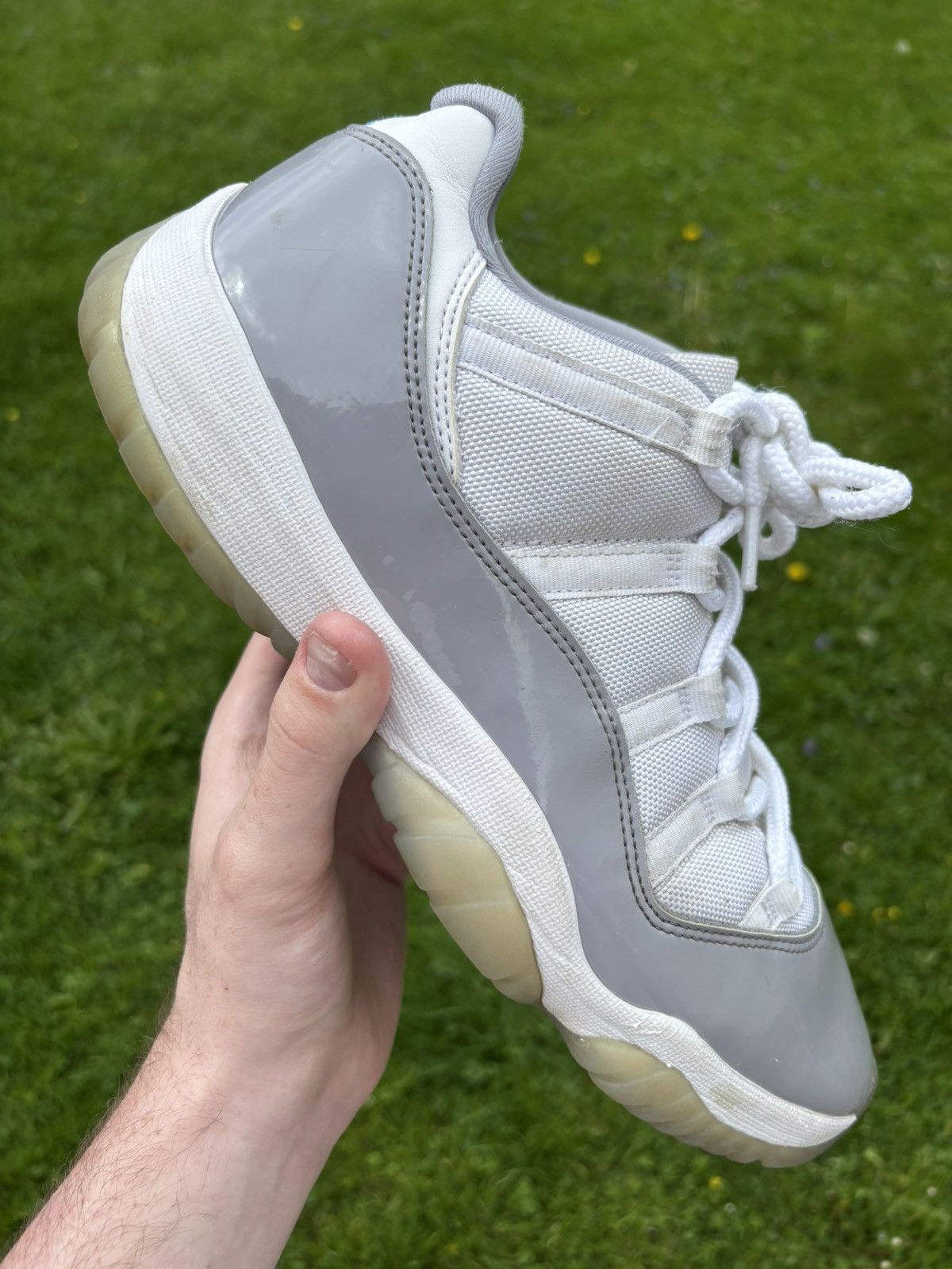 Jordan Brand Jordan 11 Retro Low Cement Grey 2023 Size 11 Size US 11 / EU 44 - 1 Thumbnail