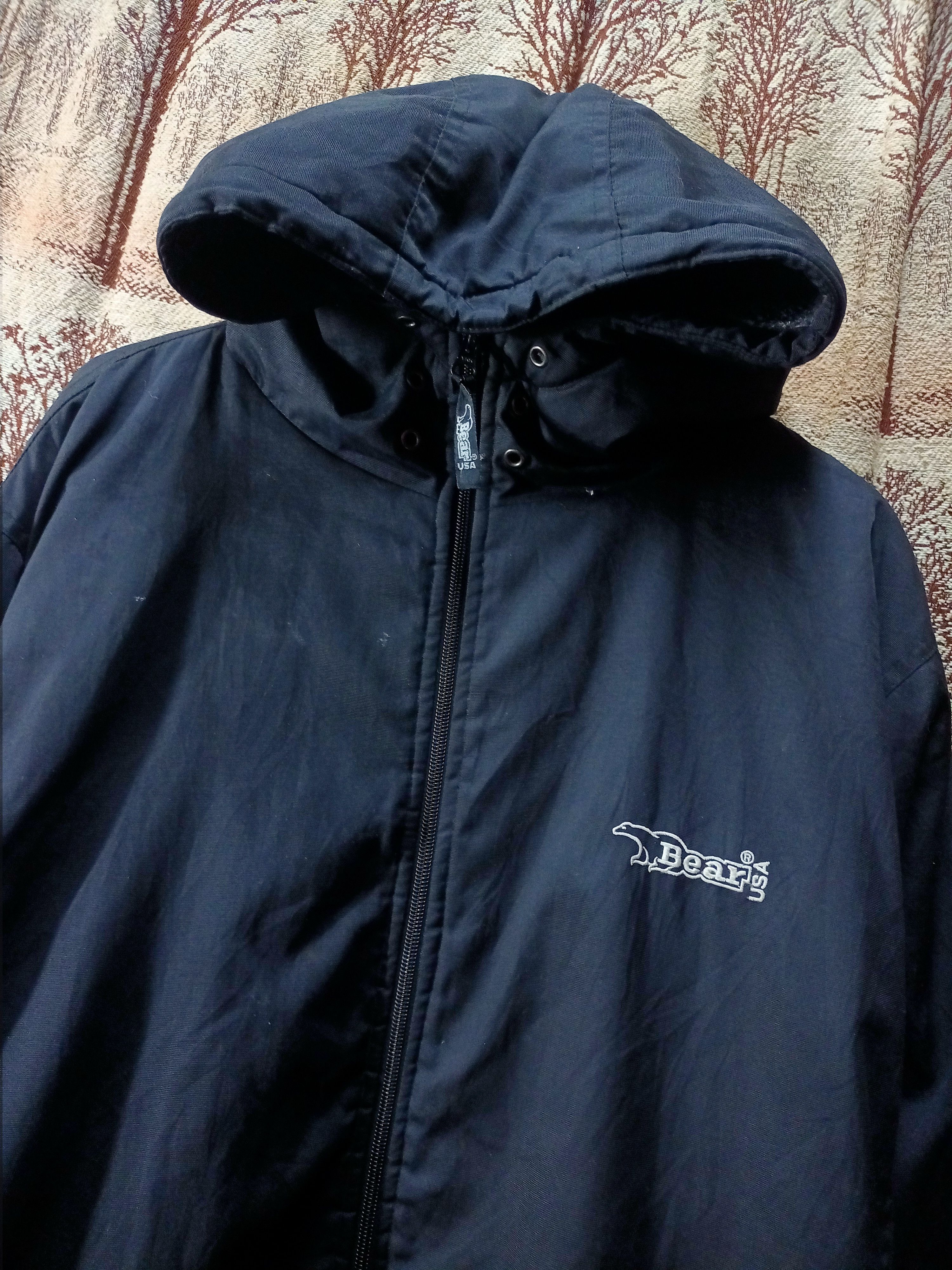 Japanese Brand VINTAGE 🔥 BEAR USA WINBREAKER JACKET Size US L / EU 52-54 / 3 - 3 Thumbnail