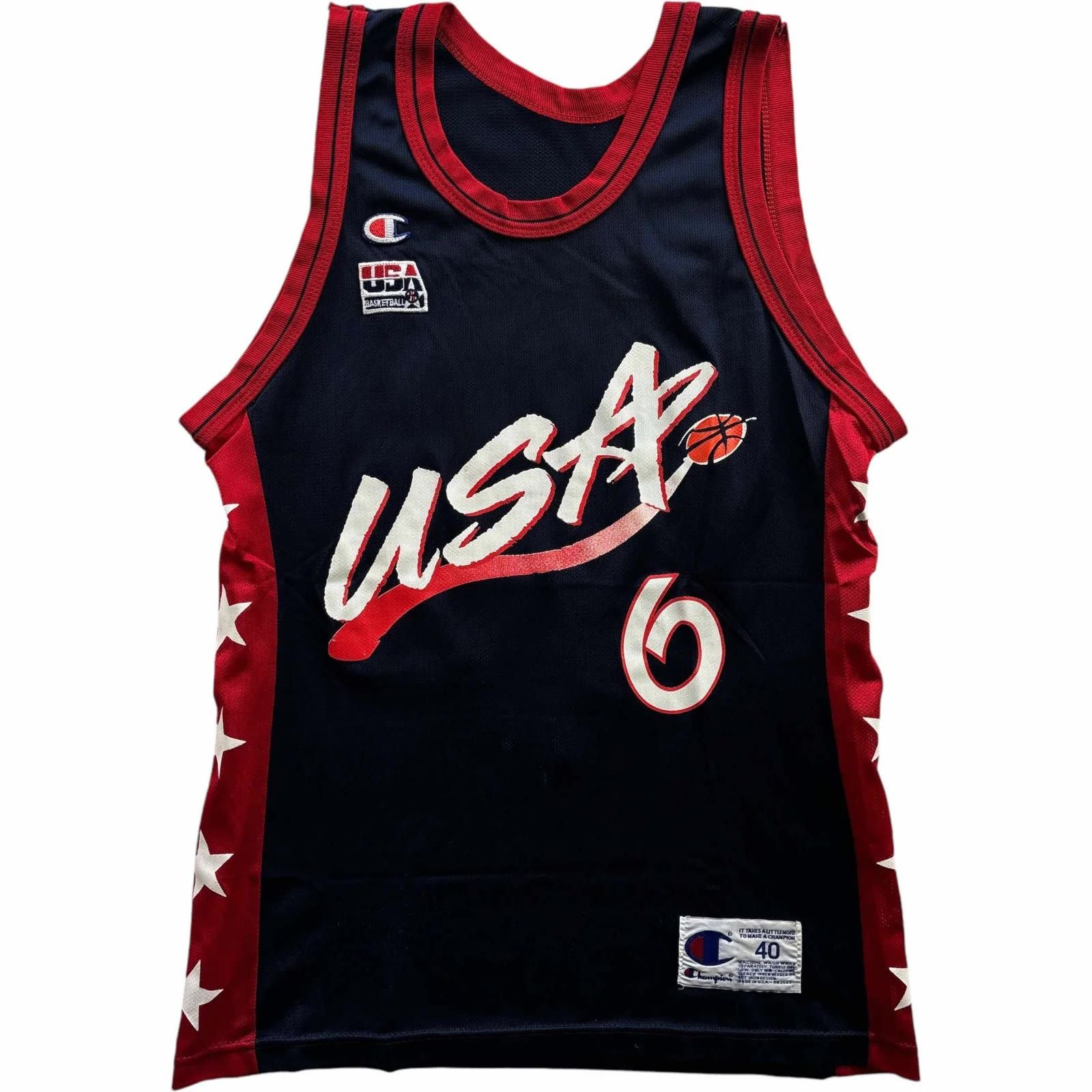 Champion Team USA 1996 Anfernee Hardaway Champion NBA jersey size 40 Size US M / EU 48-50 / 2 - 1 Thumbnail
