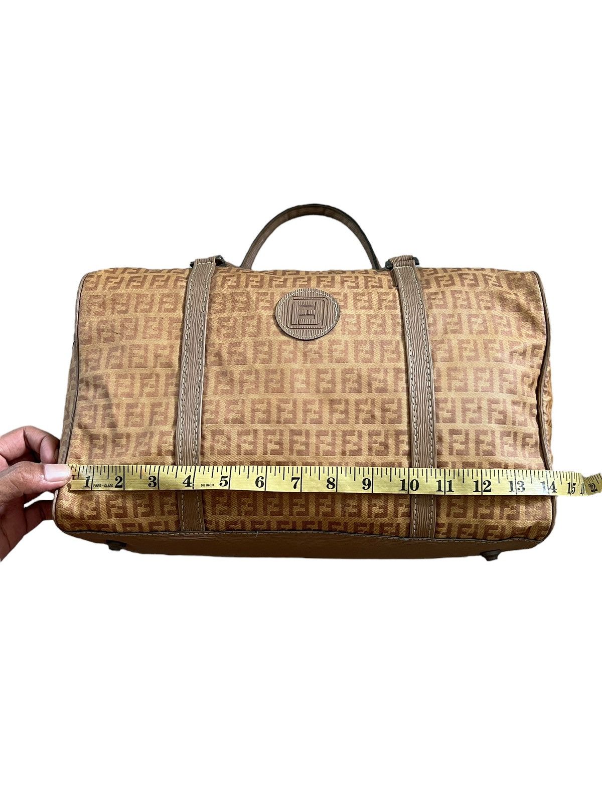 Fendi Vintage 70s Fendi Zucca Duffle Bag Size ONE SIZE - 14 Thumbnail