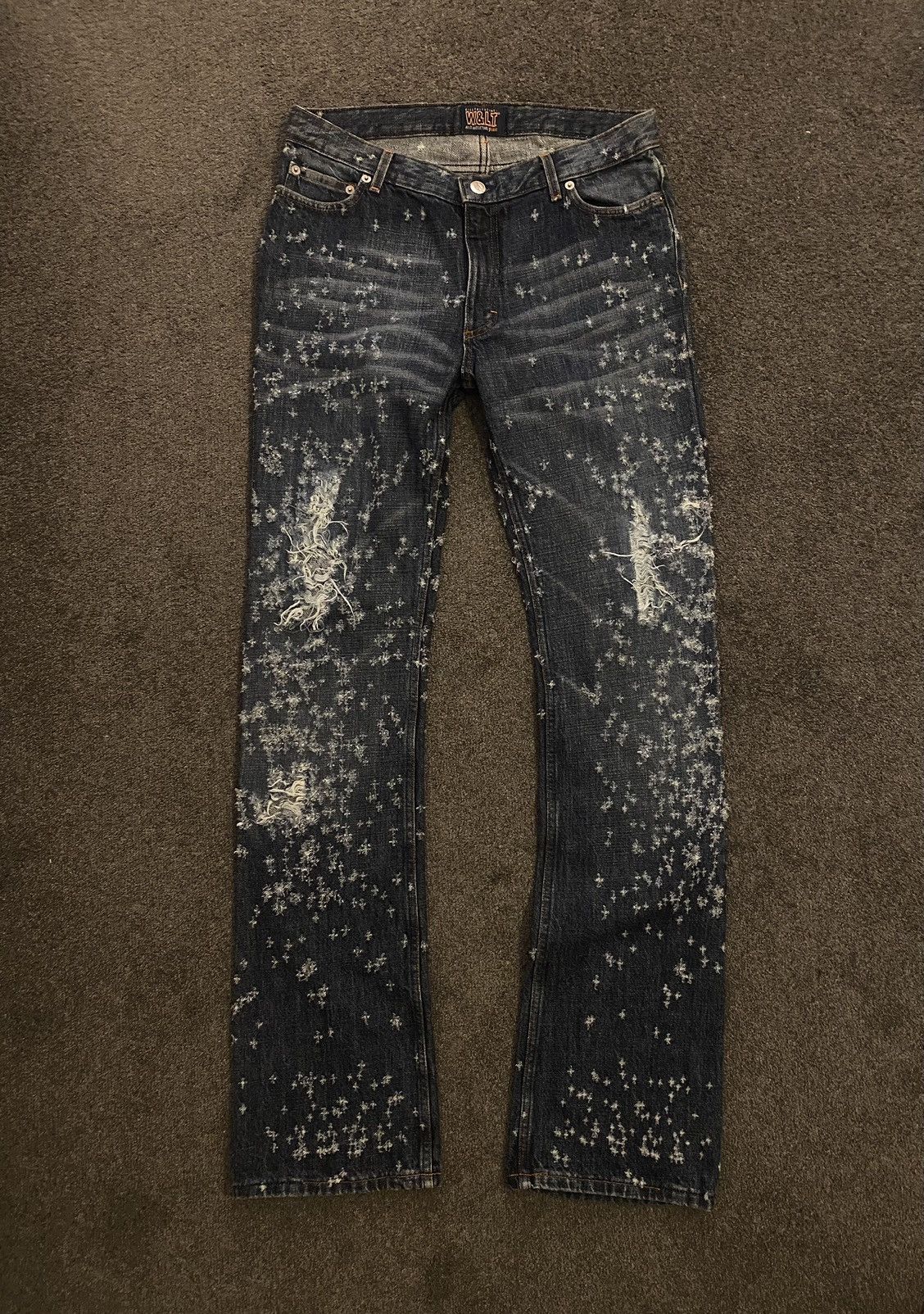 W&LT Walker 2000s jeans Size US 30 / EU 46 - 1 Thumbnail