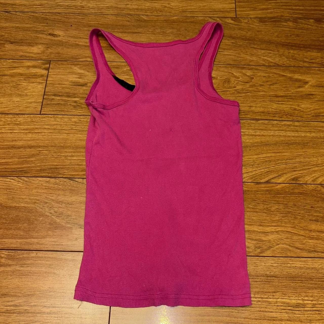Other Pink Y2K tank top with black lace detailing Size M / US 6-8 / IT 42-44 - 5 Thumbnail