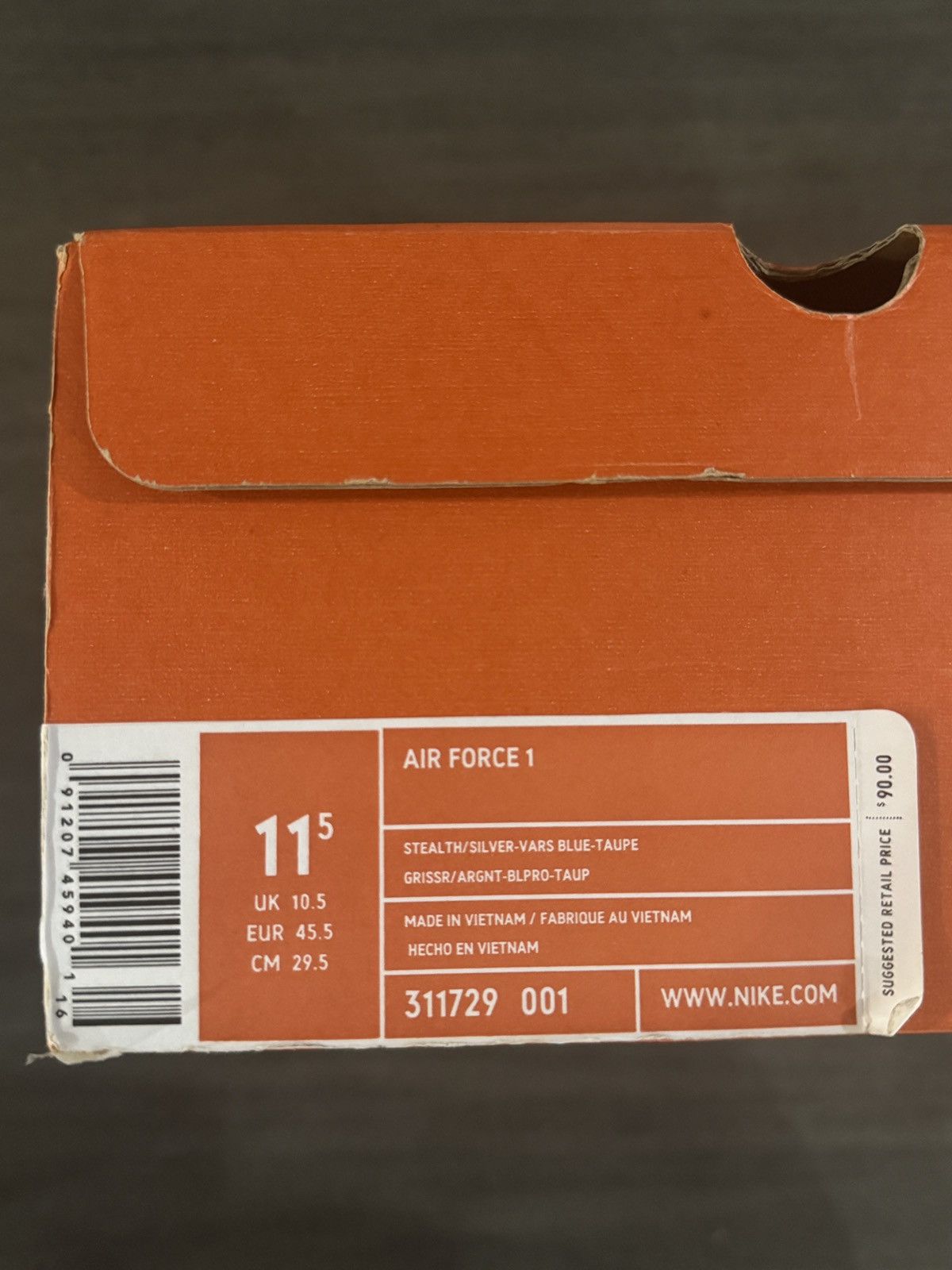 Nike Nike Air Force 1 Lebron James ‘Chamber of Fear’ Size 11.5M Size US 11.5 / EU 44-45 - 10 Thumbnail