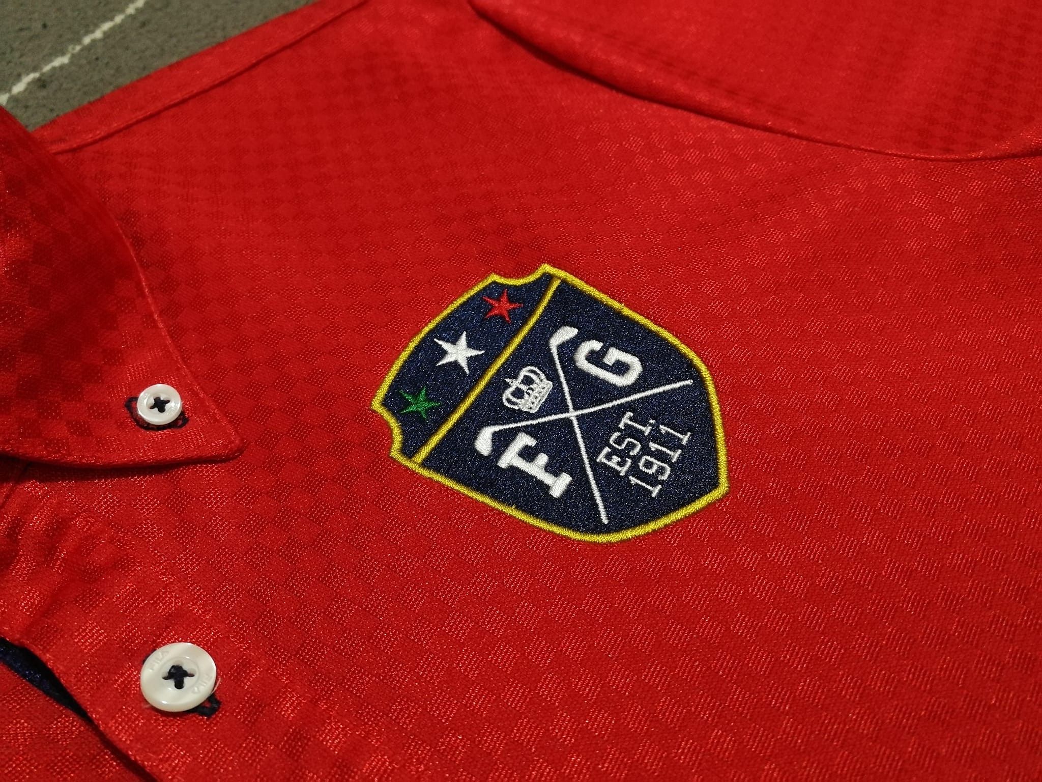 Fila Fila golf Red chili polo tee M Man Size US M / EU 48-50 / 2 - 6 Thumbnail