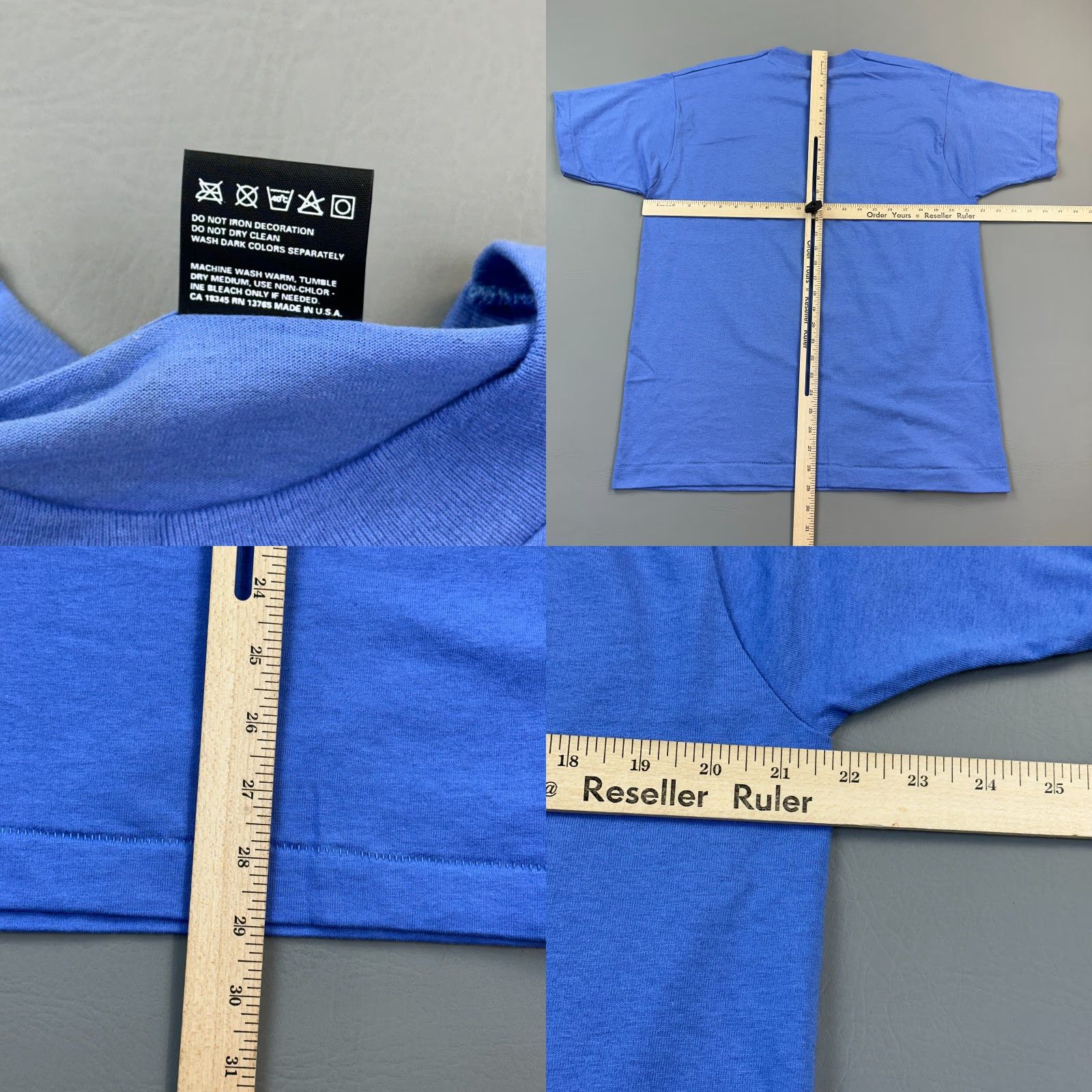 Fruit Of The Loom VINTAGE Fruit Of The Loom Shirt Mens Large Alaska Single Stitch USA Deadstock Size US L / EU 52-54 / 3 - 8 Thumbnail