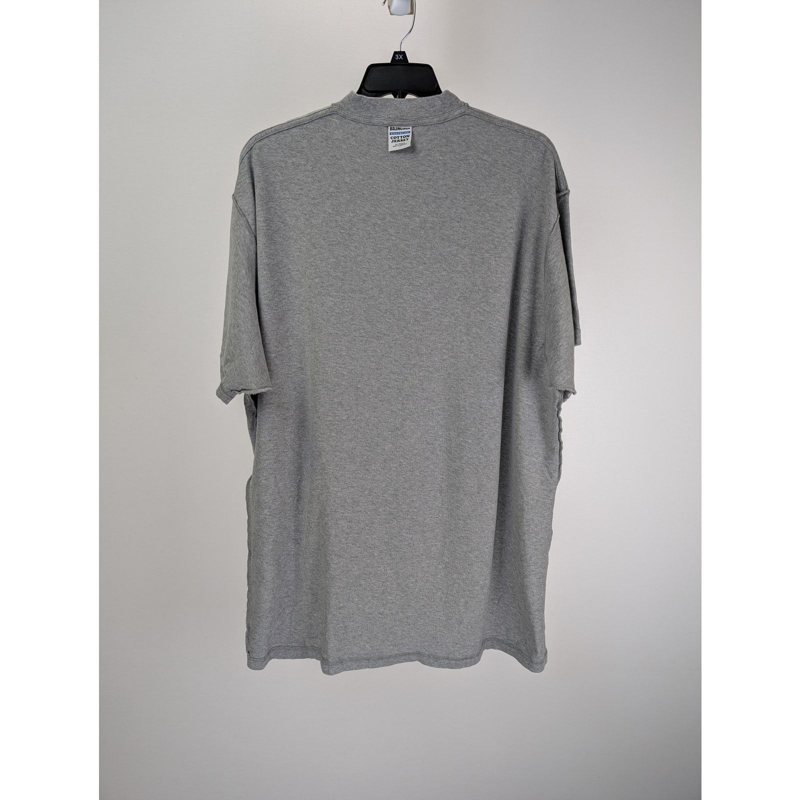 Balenciaga × eBay o1rshd1 Inside Out Oversized T-Shirt in Heather Grey Size US M / EU 48-50 / 2 - 10 Thumbnail