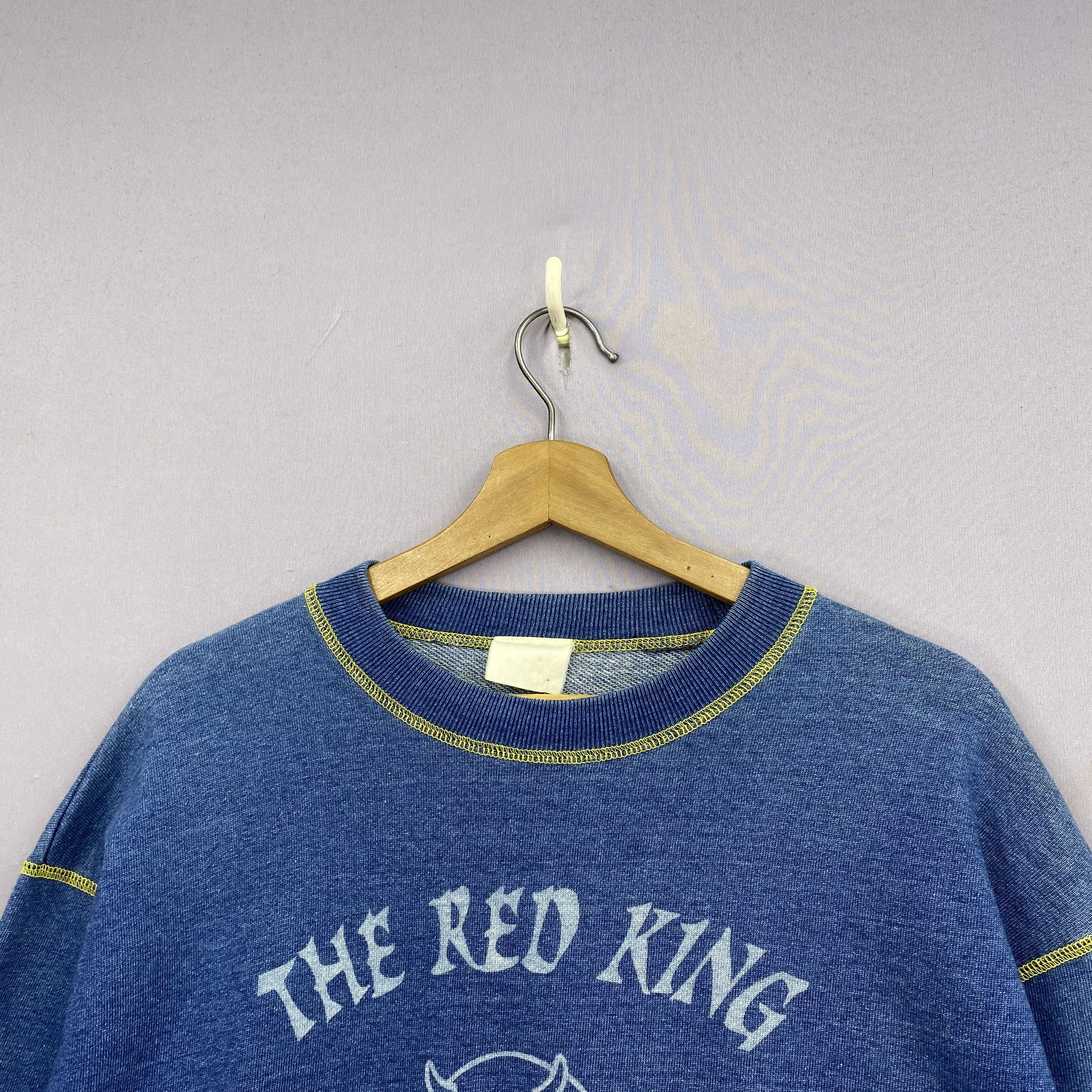 Vintage Vintage Japanese The Red King Sweater Sweatshirt Pullover Size US XL / EU 56 / 4 - 3 Thumbnail