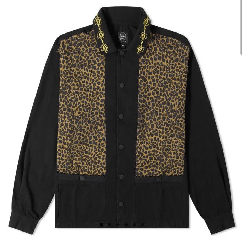 Brain Dead Brain Dead Cheetah Cabana Shirt Black Size L | Grailed