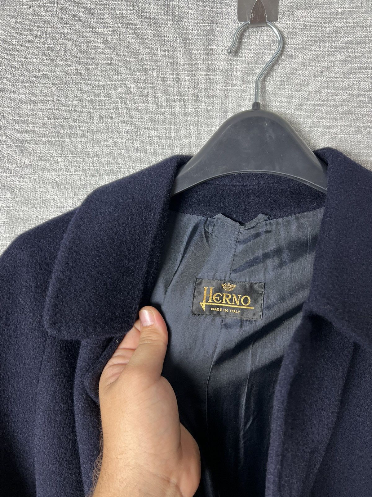 Herno Rare Vintage Cashmere & Wool Herno Heavy Belted Coat Size US M / EU 48-50 / 2 - 20 Thumbnail