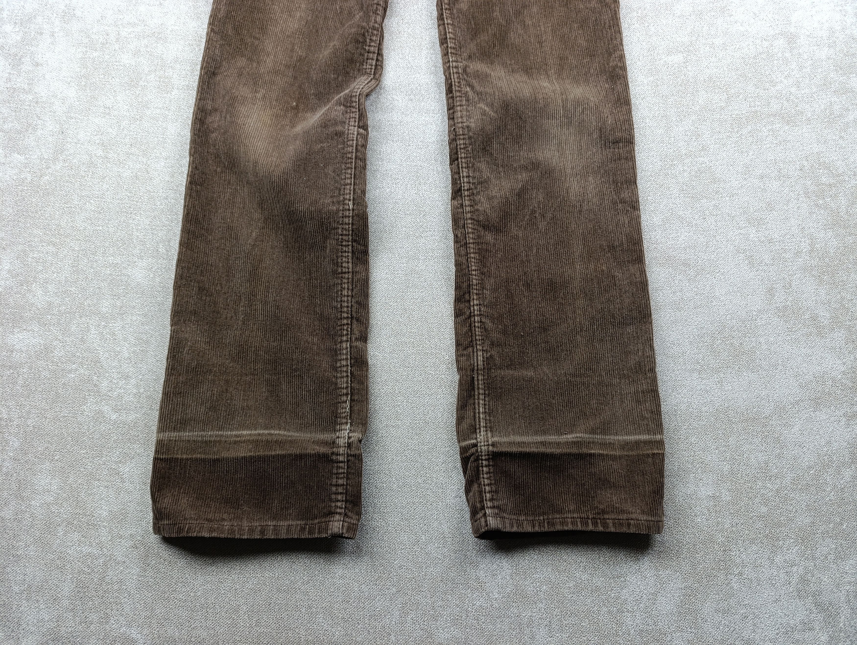 Levi's Vintage Clothing Vintage 70s Levi’s 630 Corduroy Pants Brown Made in France Size US 32 / EU 48 - 16 Thumbnail