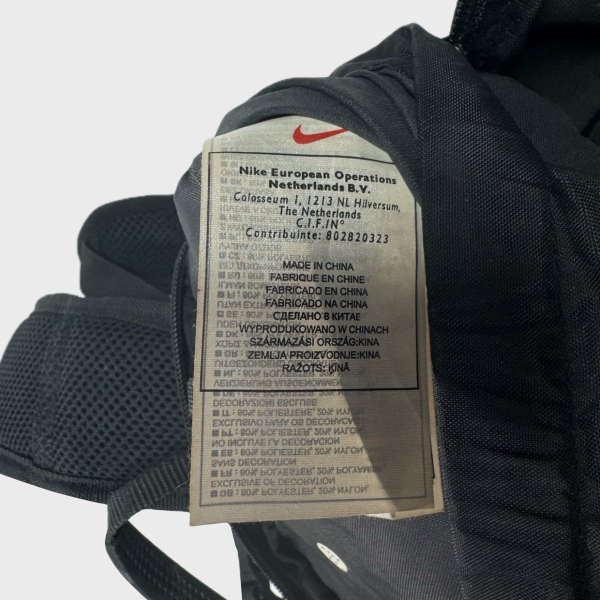 Nike × Nike ACG × Vintage RARE Early 2000's Nike Technical Shell Hydratation Back Pack Size ONE SIZE - 11 Thumbnail