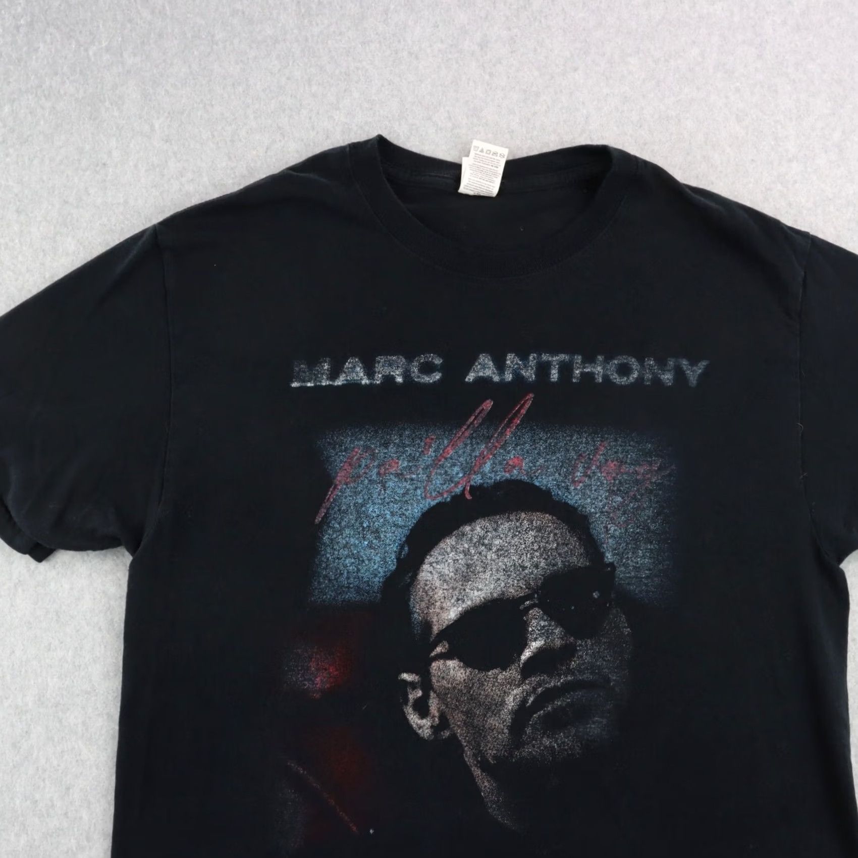 Fruit Of The Loom MENS T-Shirt Medium Black Fruit of the Loom Shirt Mens Size M Short Sleeve Solid Logo Music 90s Rare Size US M / EU 48-50 / 2 - 6 Thumbnail