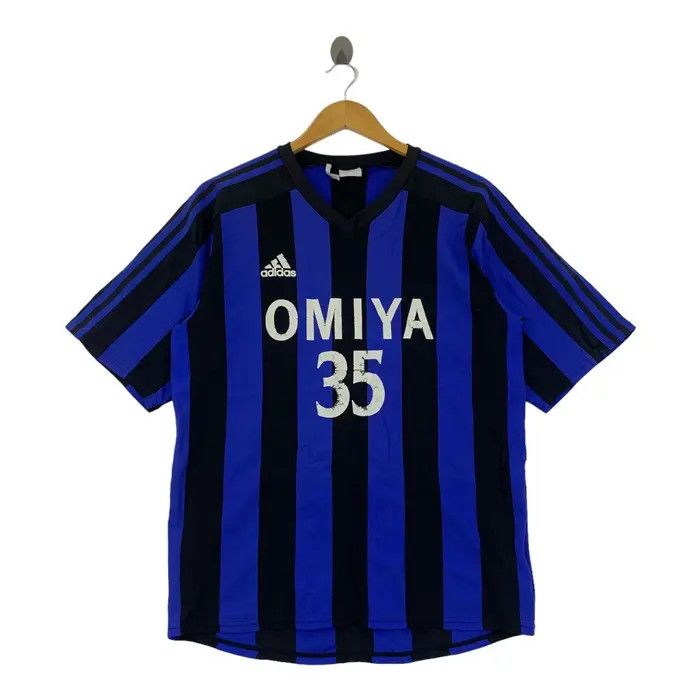 Adidas Vintage ADIDAS OMIYA ARDIJA Football Japan Jersey Tee Shirt Size US L / EU 52-54 / 3 - 1 Thumbnail
