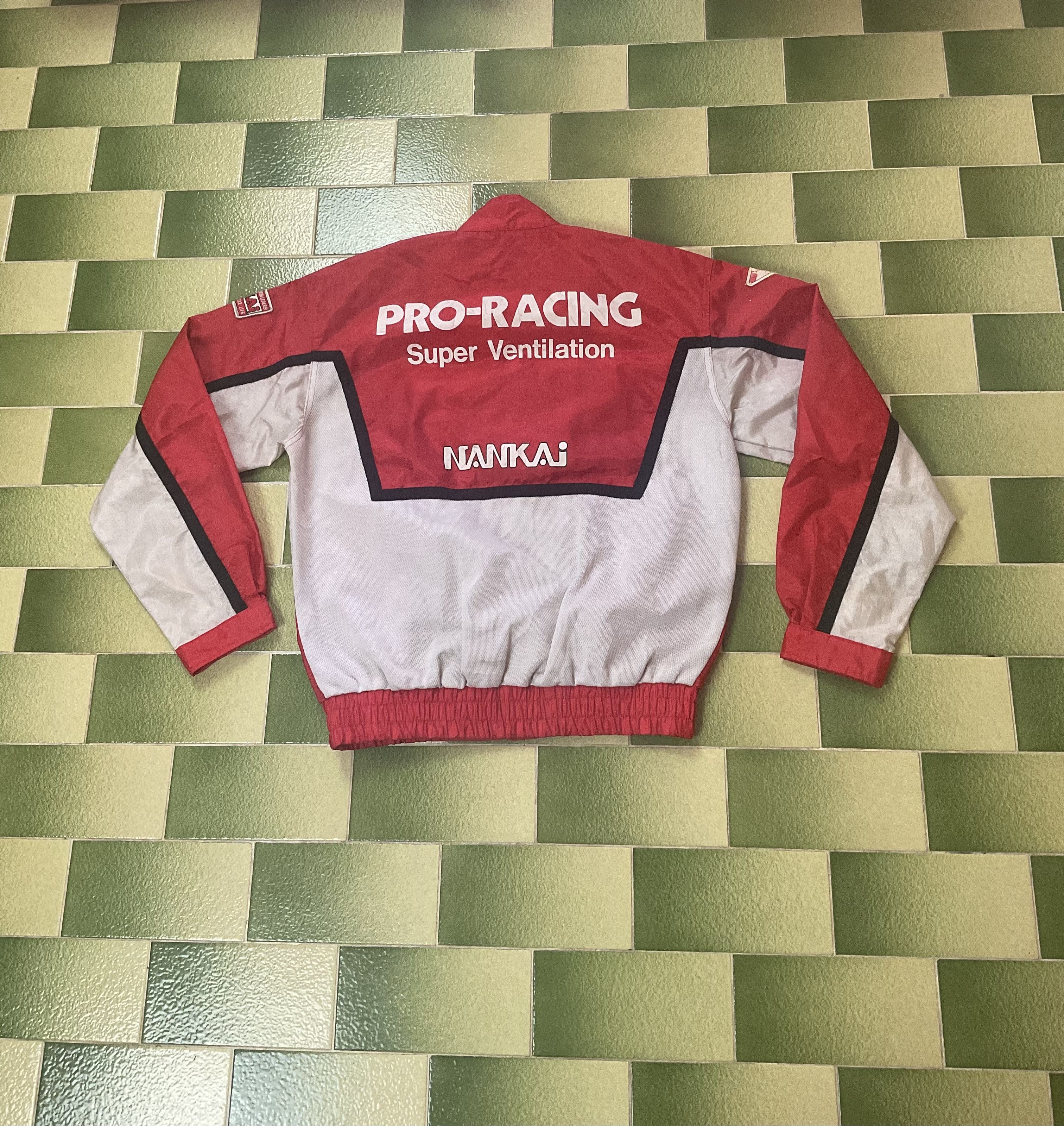 Japanese Brand Vintage NANKAI Motorcycle Japan Pro Racing Team Jacket Size US M / EU 48-50 / 2 - 2 Thumbnail