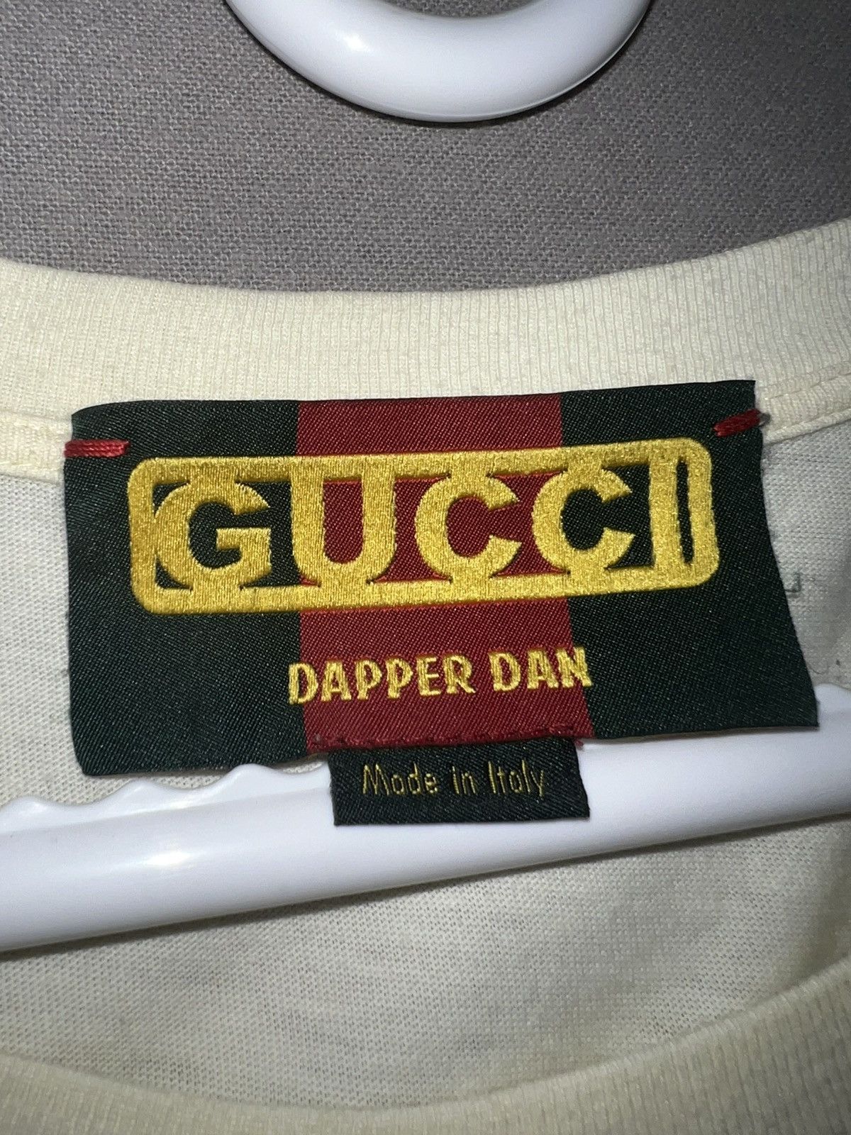 Gucci Dapper Dan Gucci Collab Tshirt Beige / Offwhite Size US M / EU 48-50 / 2 - 4 Thumbnail