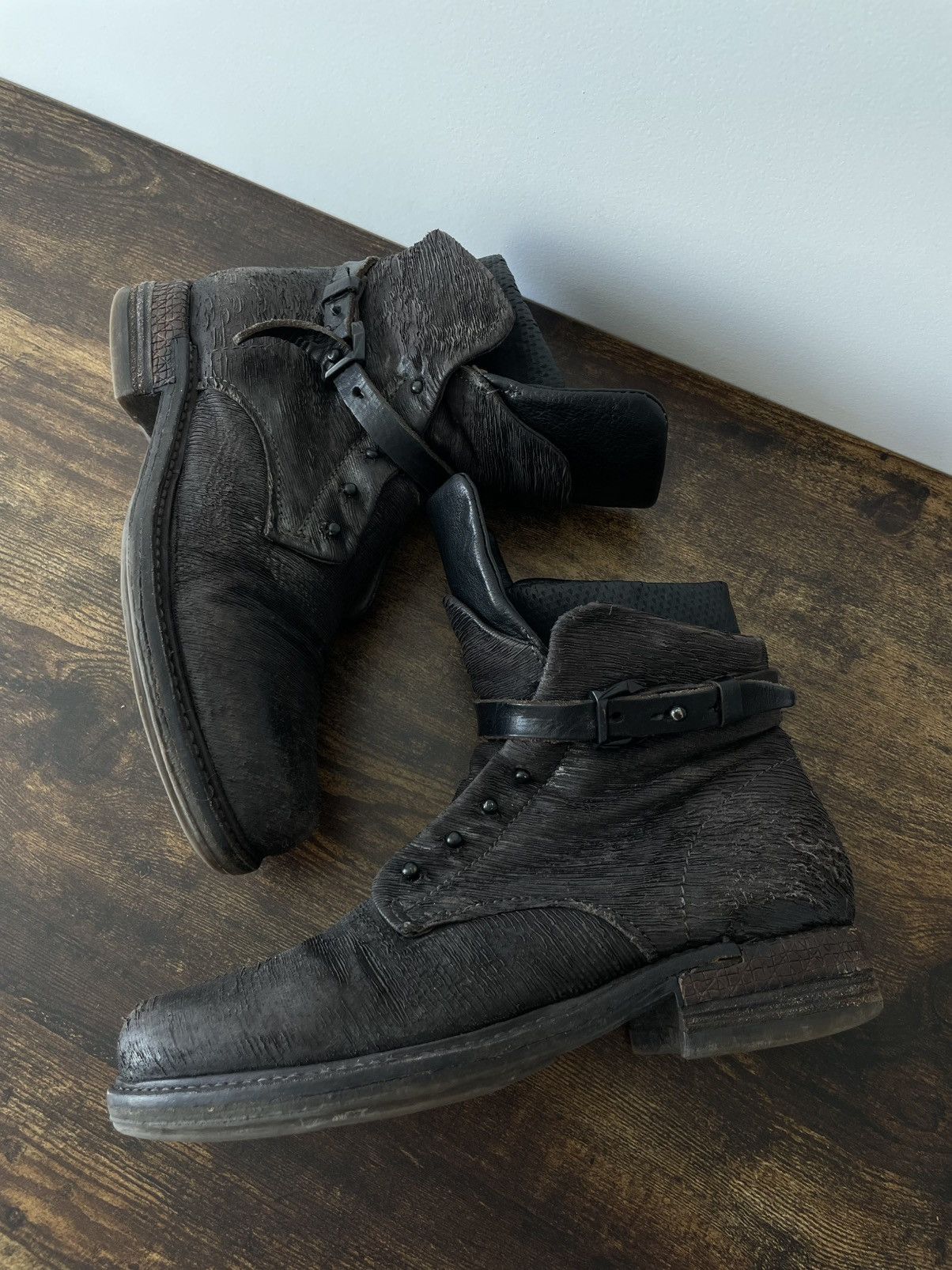 A.S.98 Avant Garde A.S.98 Airstep 00’s Leather Boots Archive RARE Size US 9 / IT 39 - 4 Thumbnail